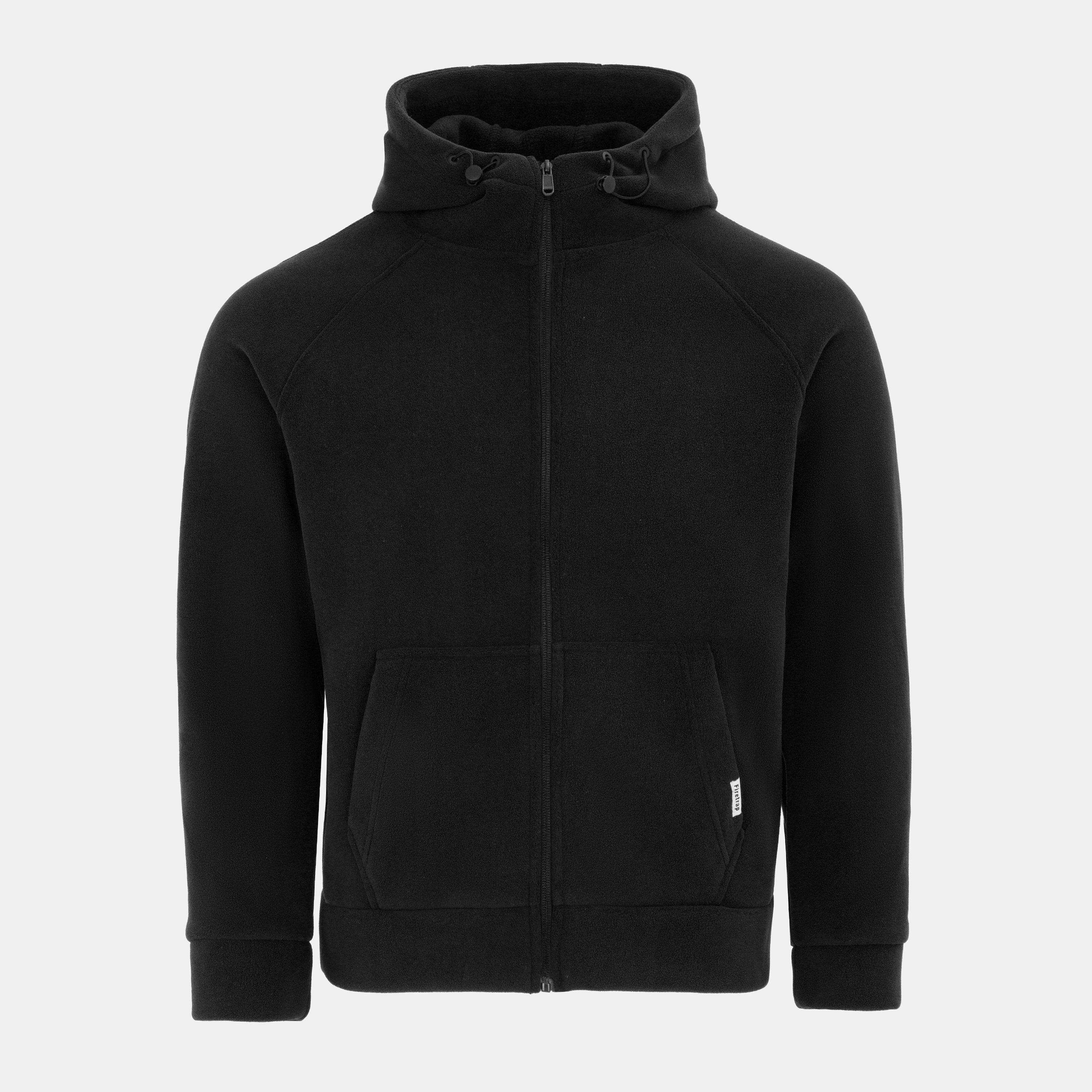 Black - Firetrap - Micro Fleece jacket Mens - 1