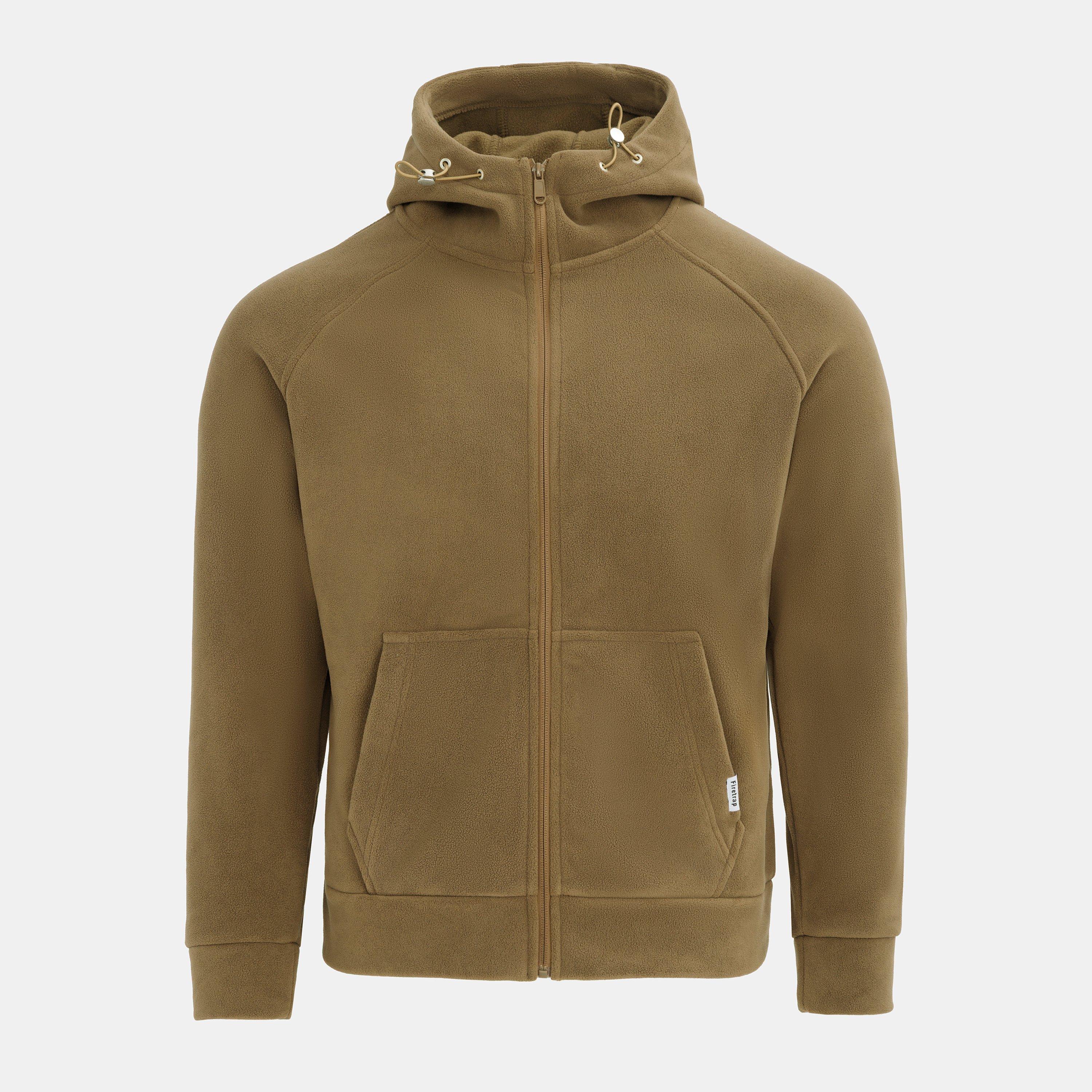 Firetrap Men's Micro Fleece Jacket - Khaki - XS