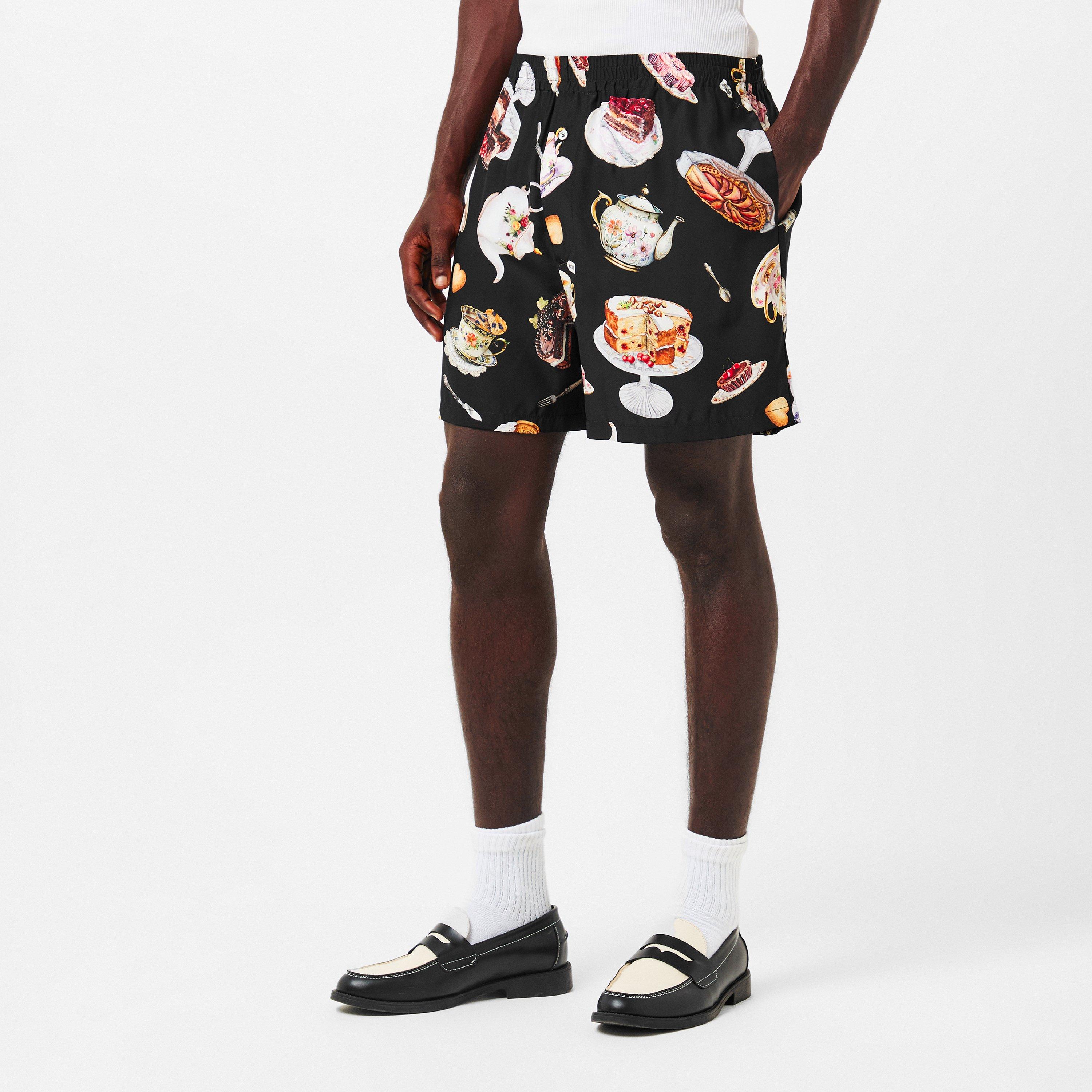 Black - Moschino - Men's Tea Tailored Shorts - 3