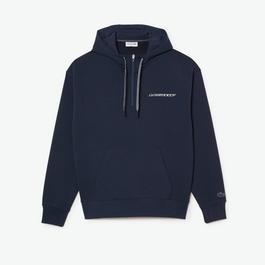 Lacoste Lacoste Racing 1/4 Zip Hoodie Mens