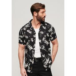 Superdry Men's Short-Sleeve Patterned Shirt