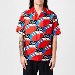 Gucci 3d Gg Print Shirt