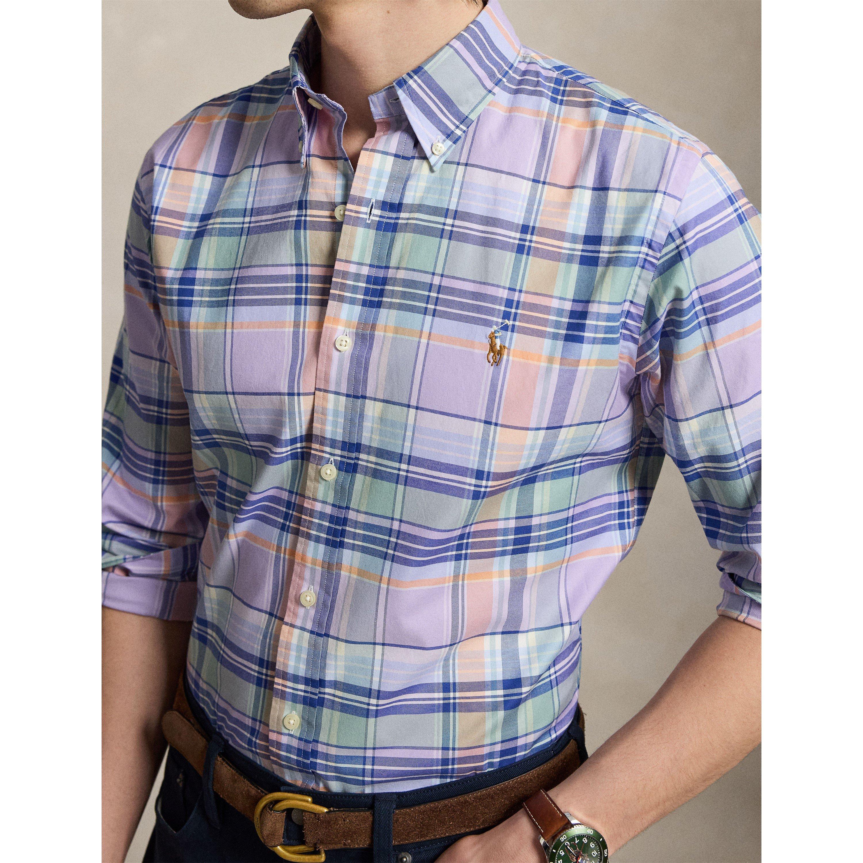 Lavender Multi - Polo Ralph Lauren - Polo Chck Oxf Shirt Sn63 - 4