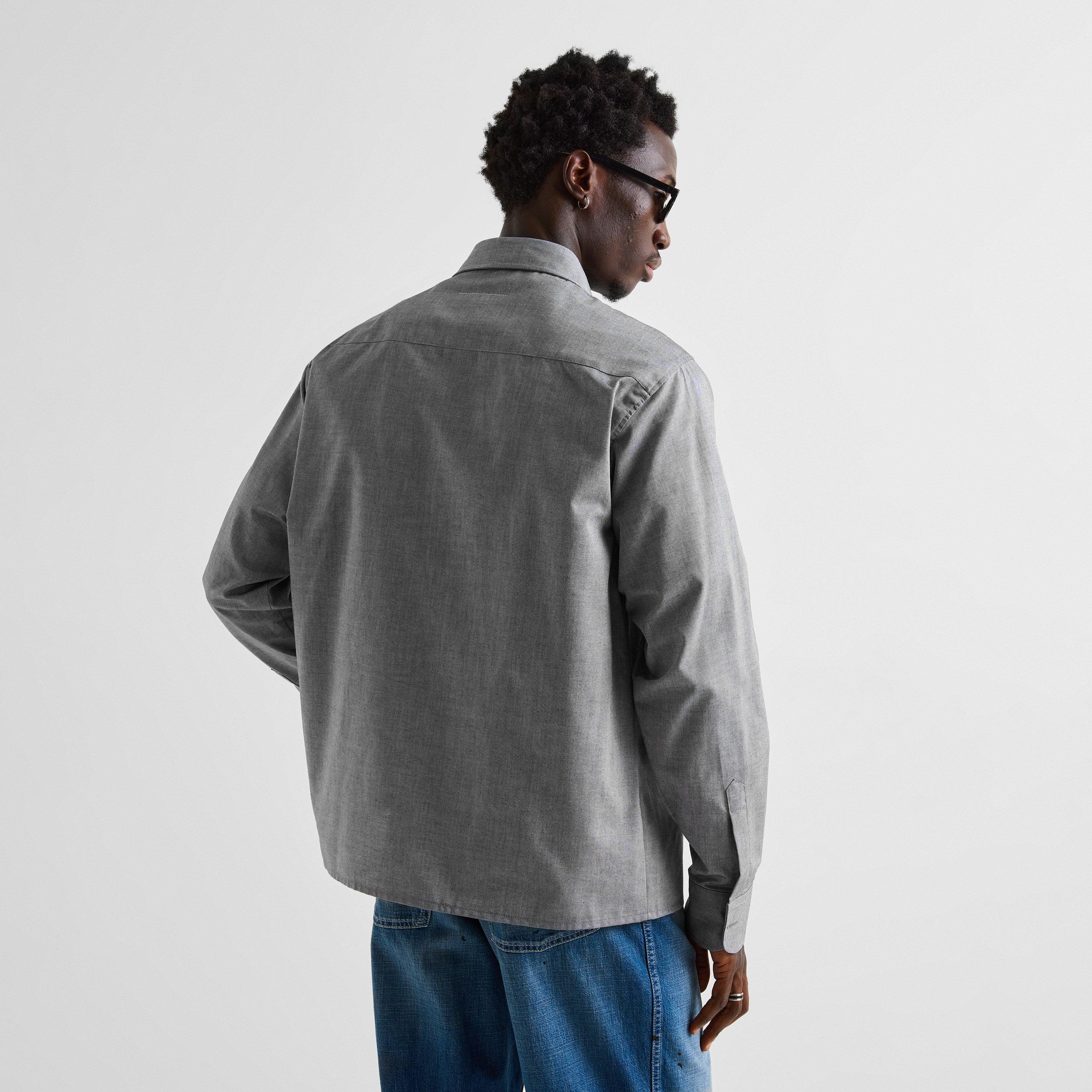 Black - MM6 Maison Margiela - Zip Concealed Shirt Jacket - 4