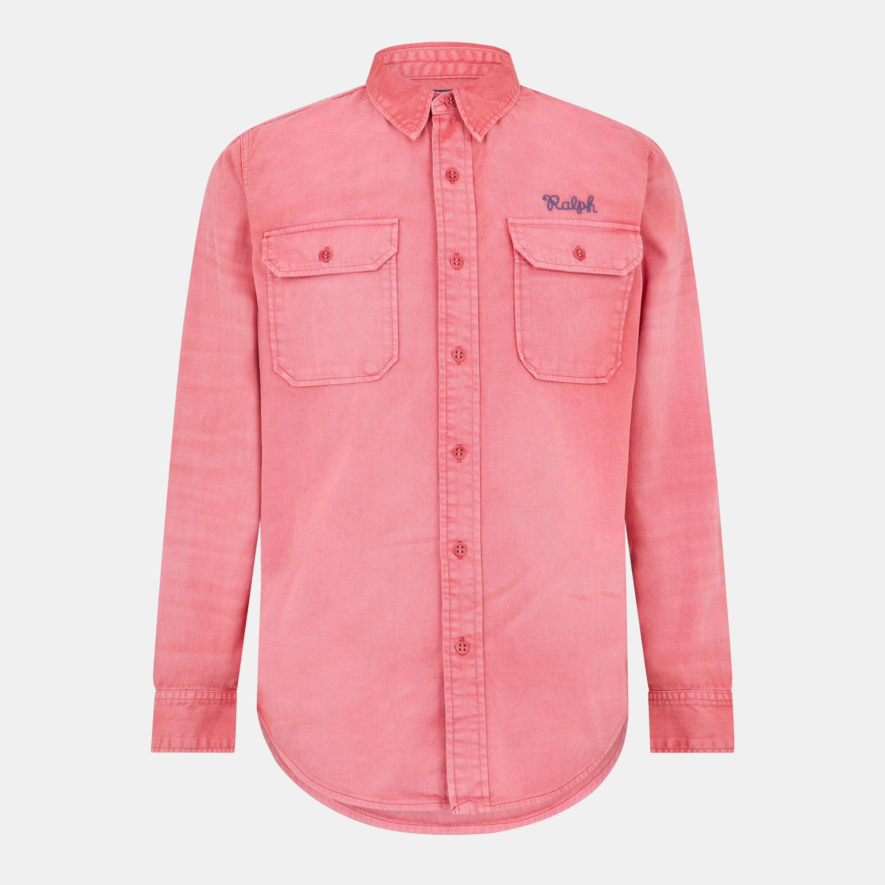 Nantucket Red - Polo Ralph Lauren - Men's Long-Sleeve Patterned Shirt - 1