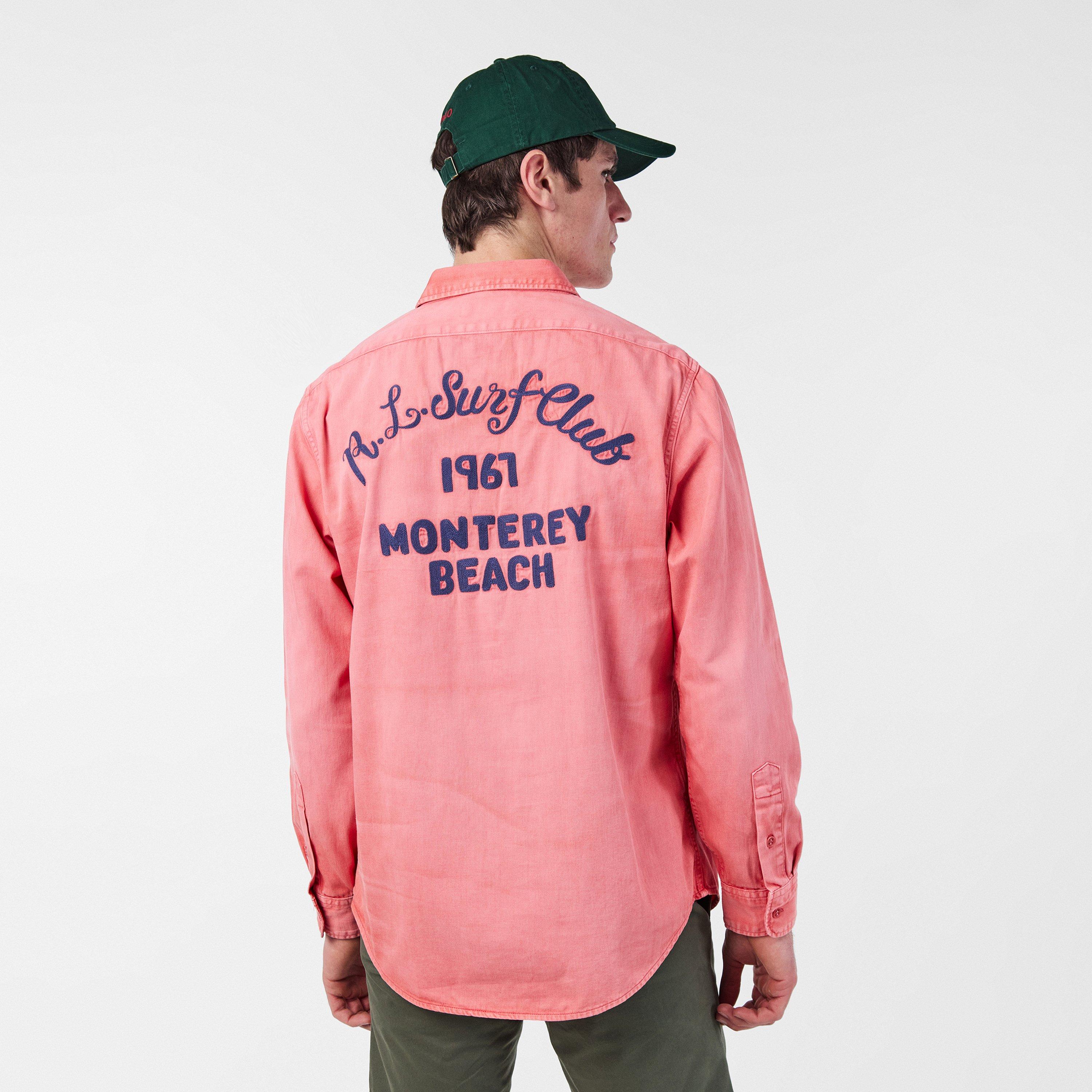 Nantucket Red - Polo Ralph Lauren - Men's Long-Sleeve Patterned Shirt - 4