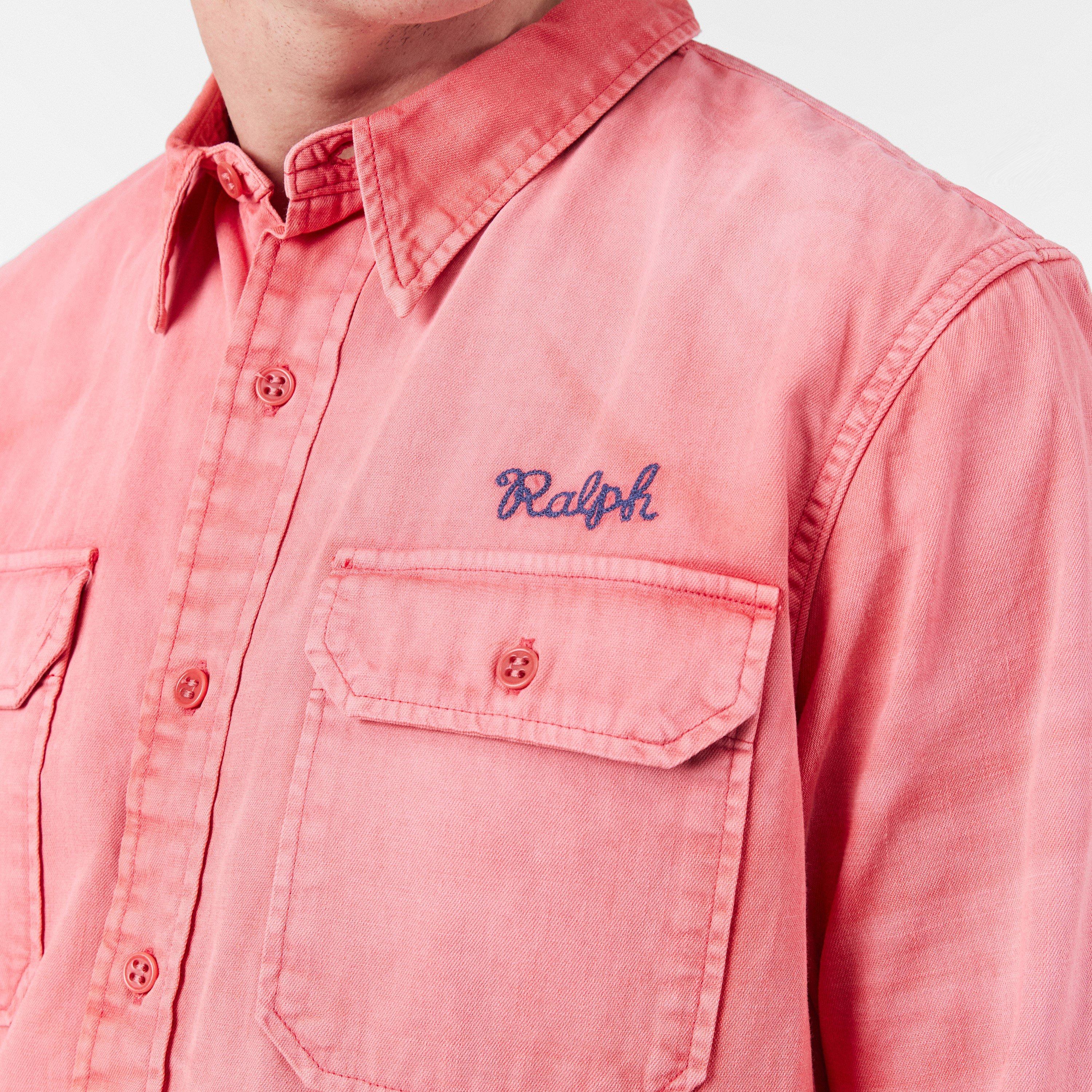 Nantucket Red - Polo Ralph Lauren - Men's Long-Sleeve Patterned Shirt - 5