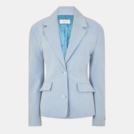 Off White Women's Suit Jacket, Contemporary Edge, Tailored Sophistication