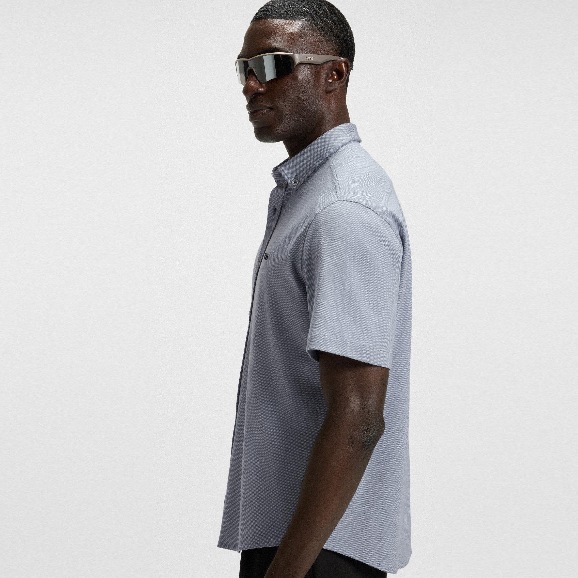 Boss Men's HBG Motion S Breathable Short Sleeve Shirt | FRASERS