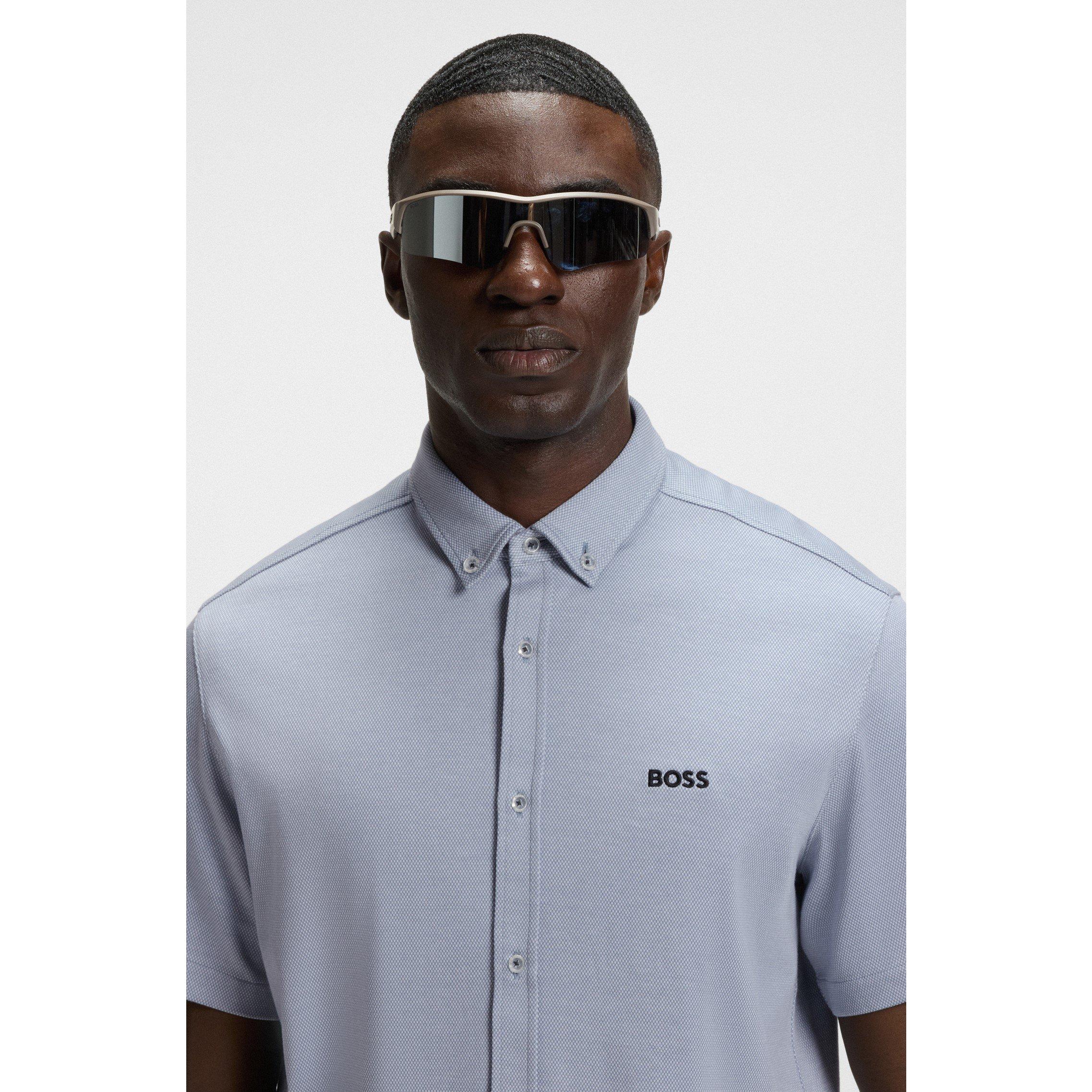Boss Men's HBG Motion S Breathable Short Sleeve Shirt | FRASERS
