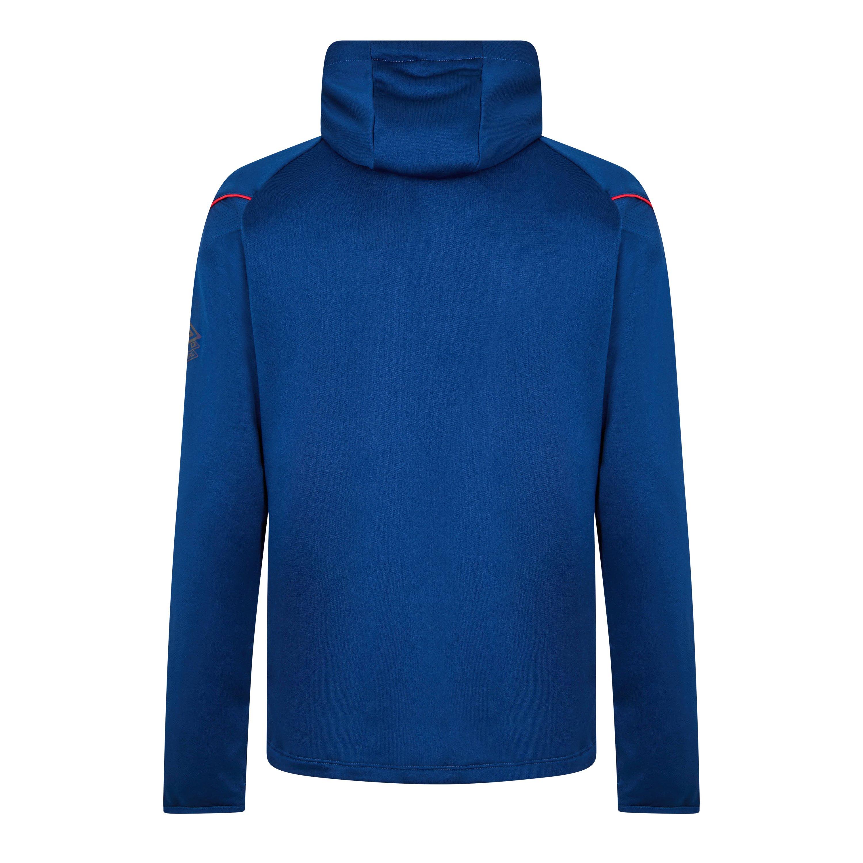 EstBl/RRed - Umbro - Pro Full Zip Fleece - 6