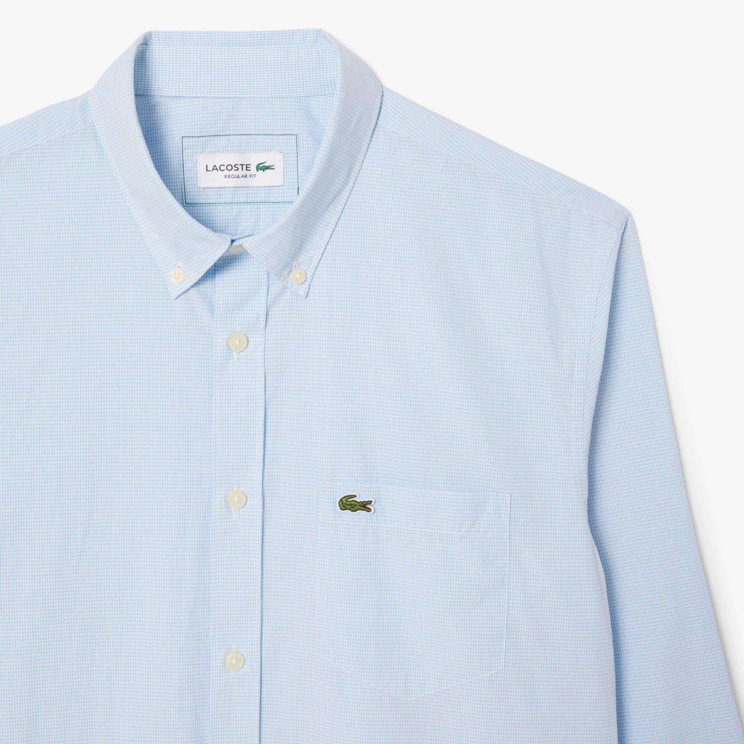 Wit/Overzicht - Lacoste - Lacoste Plain Shrt L Sn99 - 6