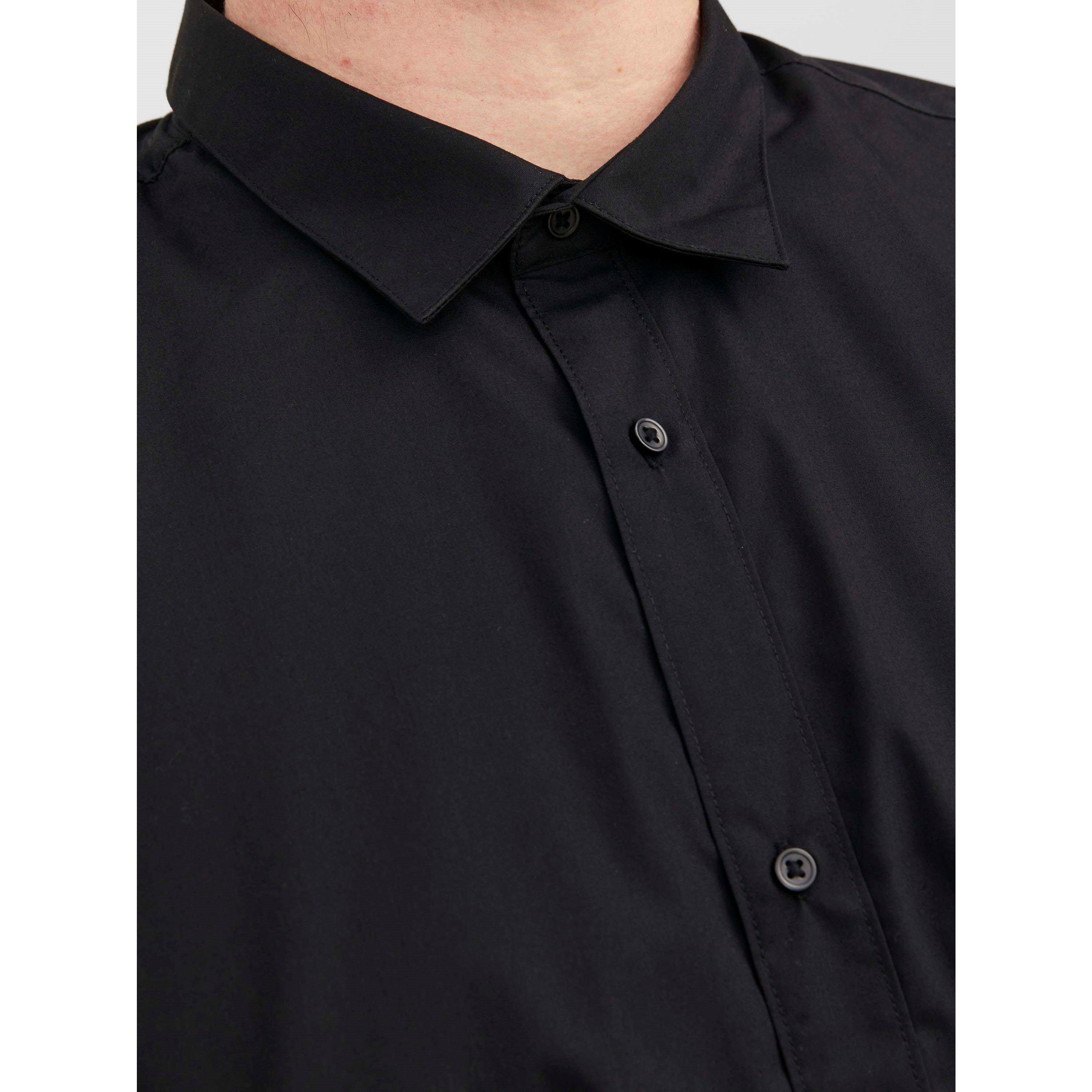 Nero - Jack and Jones - Jack + Joe Shrt Ls P Sn63 - 4