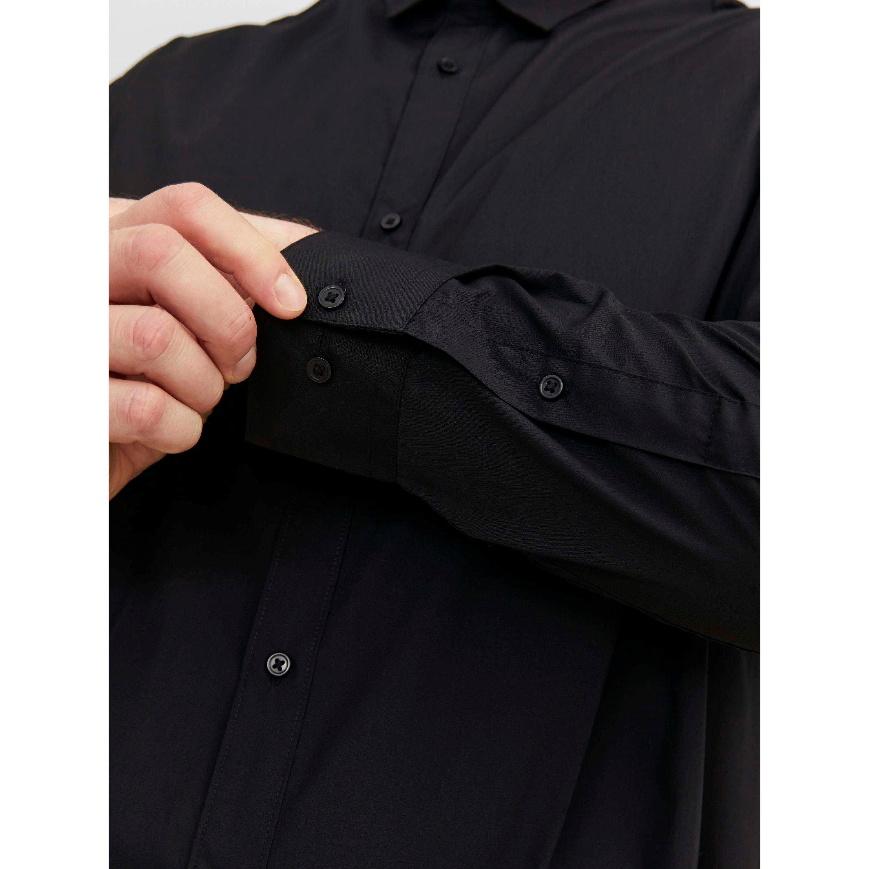 Nero - Jack and Jones - Jack + Joe Shrt Ls P Sn63 - 5