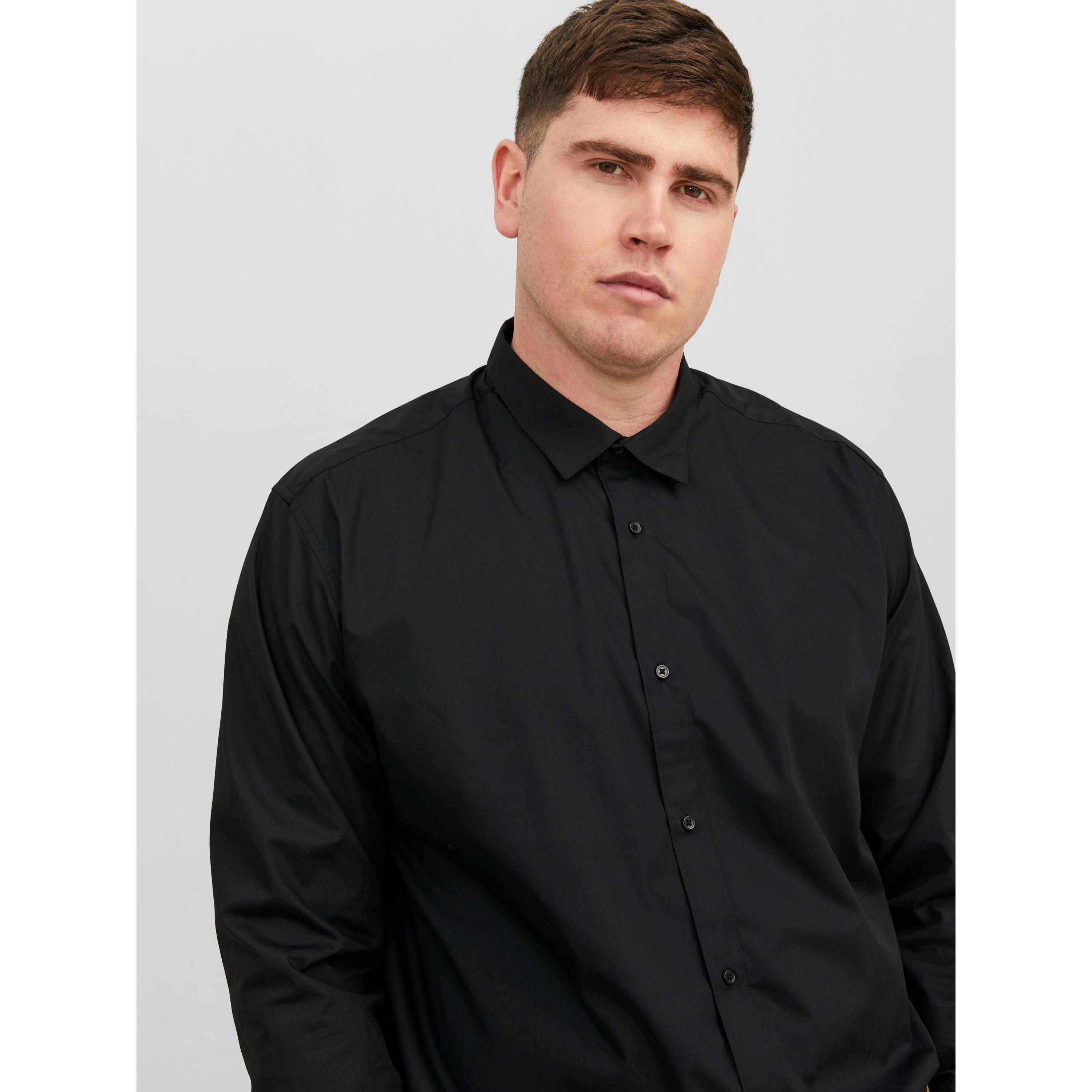 Nero - Jack and Jones - Jack + Joe Shrt Ls P Sn63 - 6
