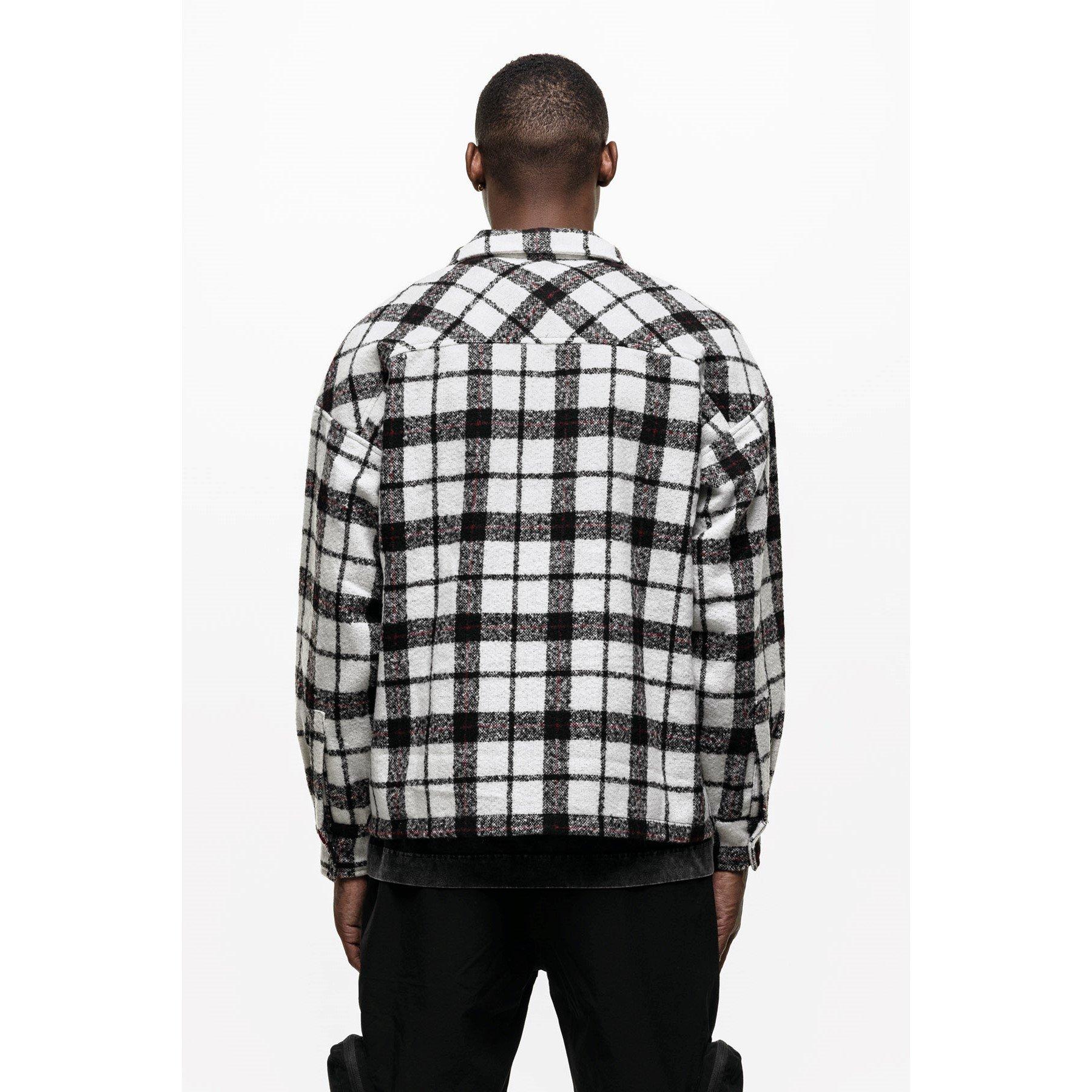 Red - Good For Nothing - Check Flannel Shirt Red - 3