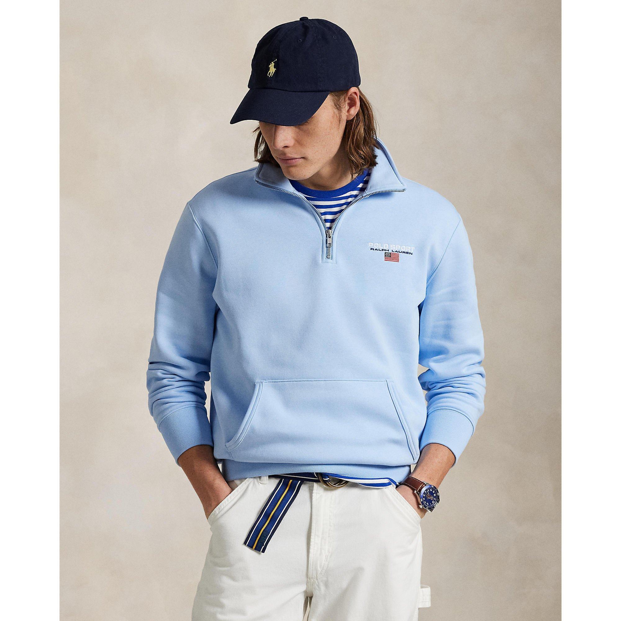 Bluebell - Polo Sport by Ralph Lauren - Side Logo Quarter Zip Pull Over Fleece - 3