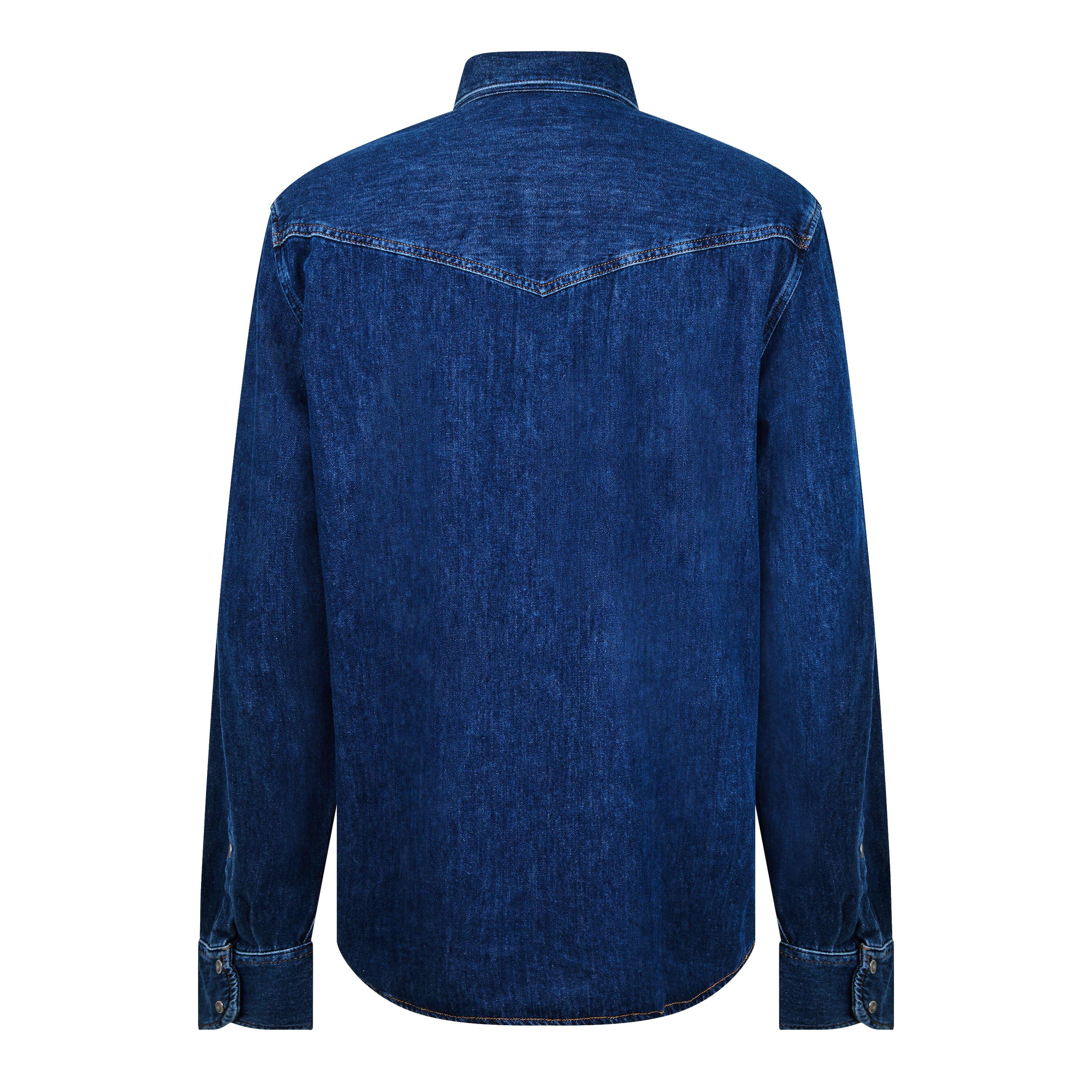 Blue Denim - Diesel - Diesel D-Ocean Cowboy Shirt Mens - 2