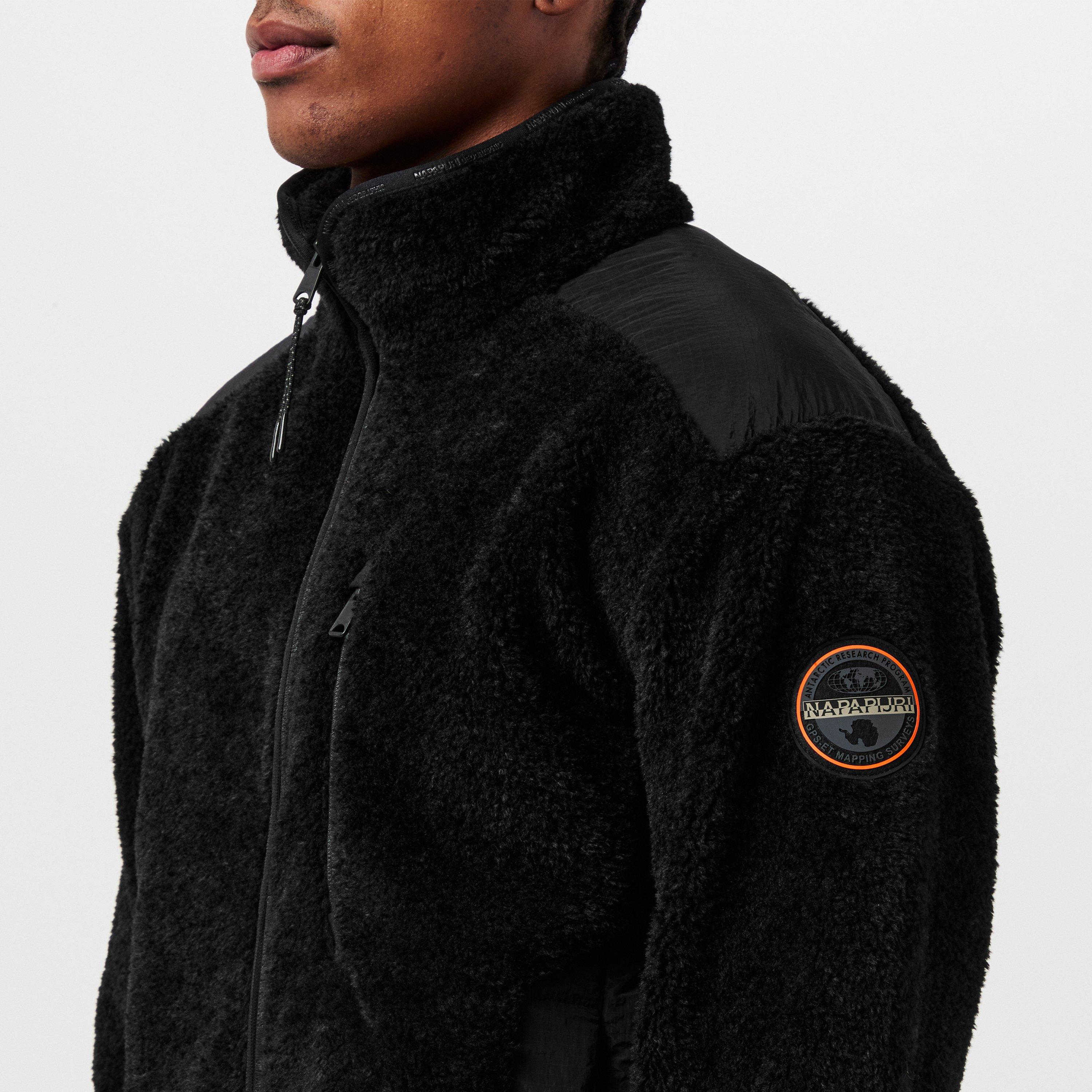 Black Beauty - Napapijri - Men's Napa Full-Zip Fleece - 5