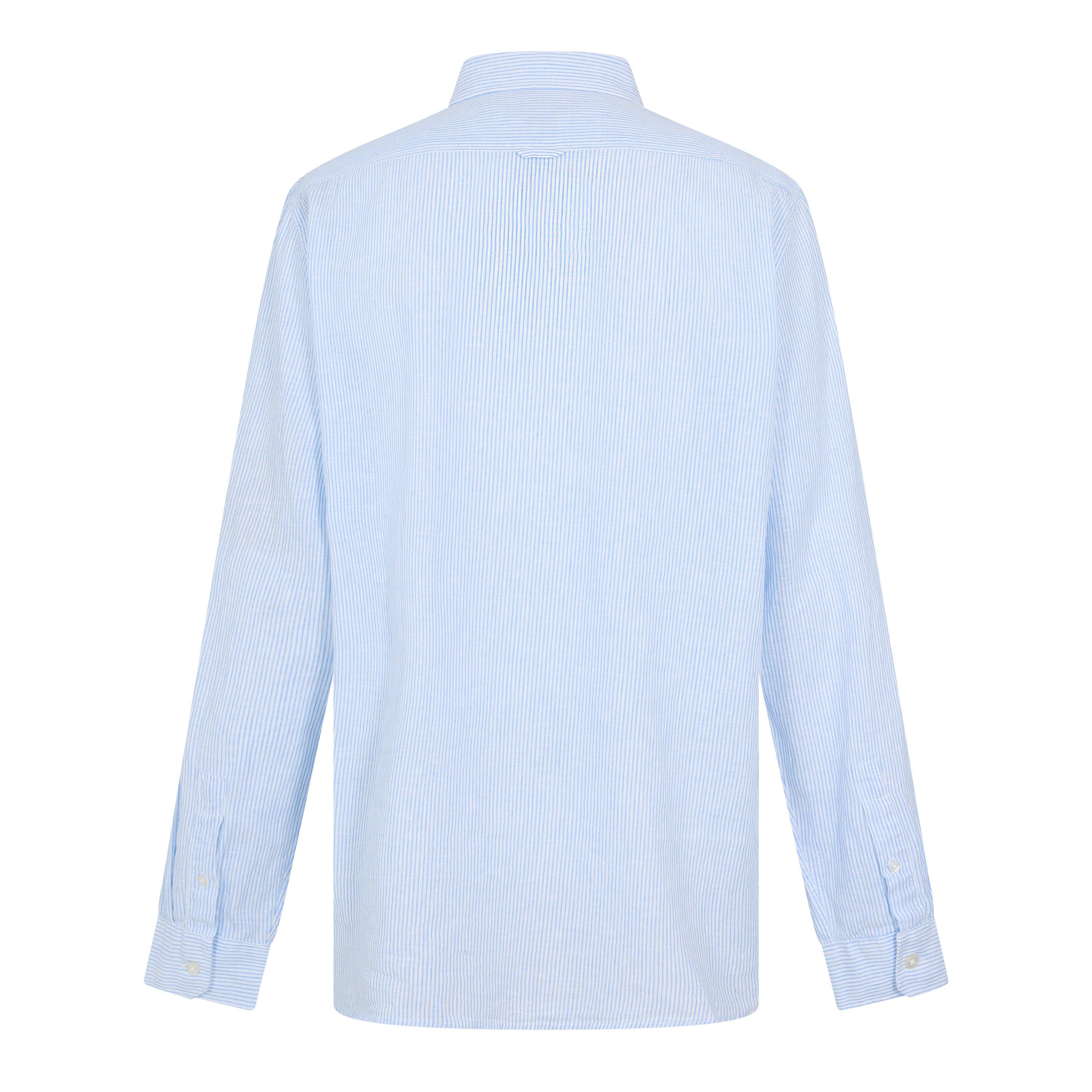 Light Blue - Woolrich - Wool Stripe Shirt Sn99 - 2