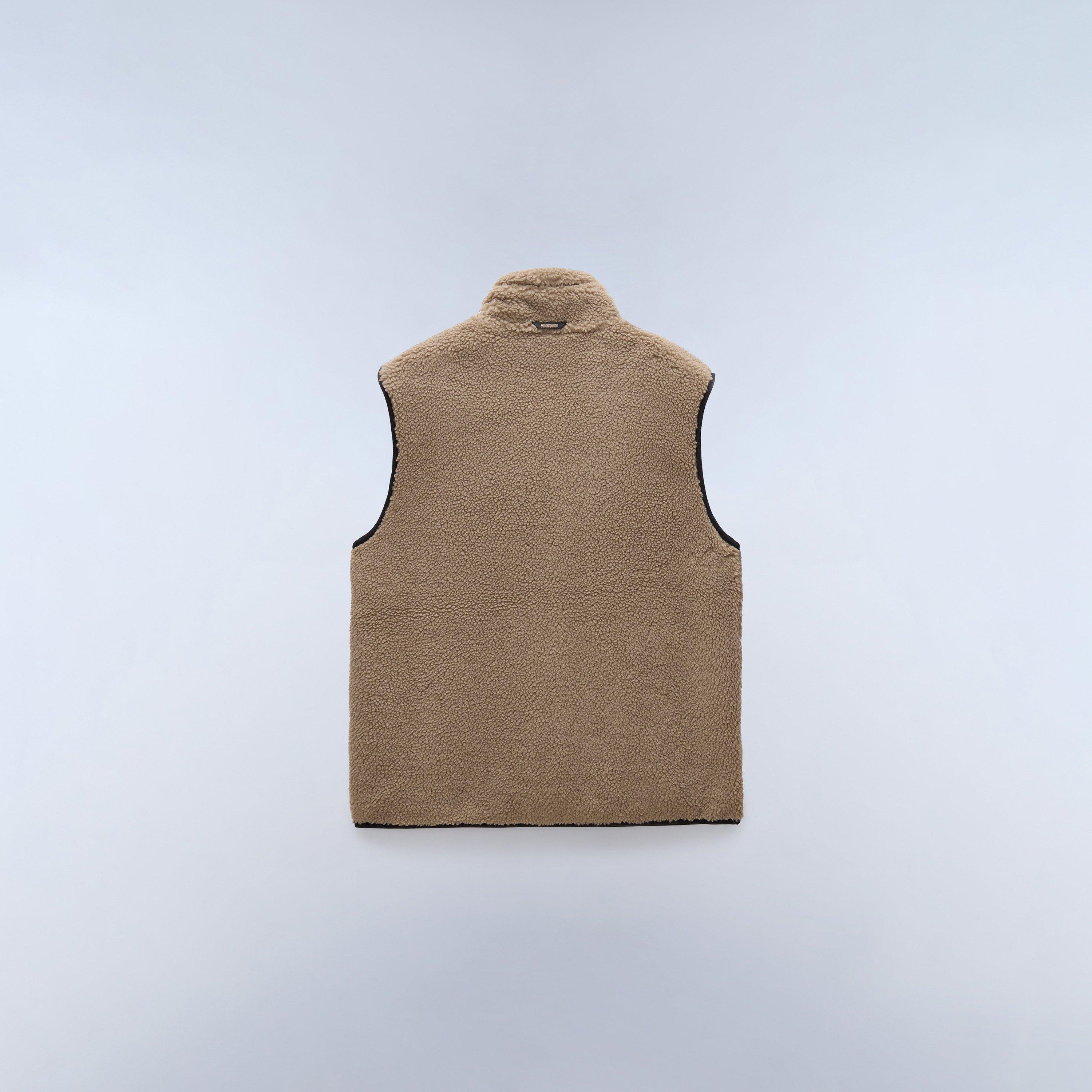 Beige/Green - Napapijri - Napa Yupik Vest Mens - 2