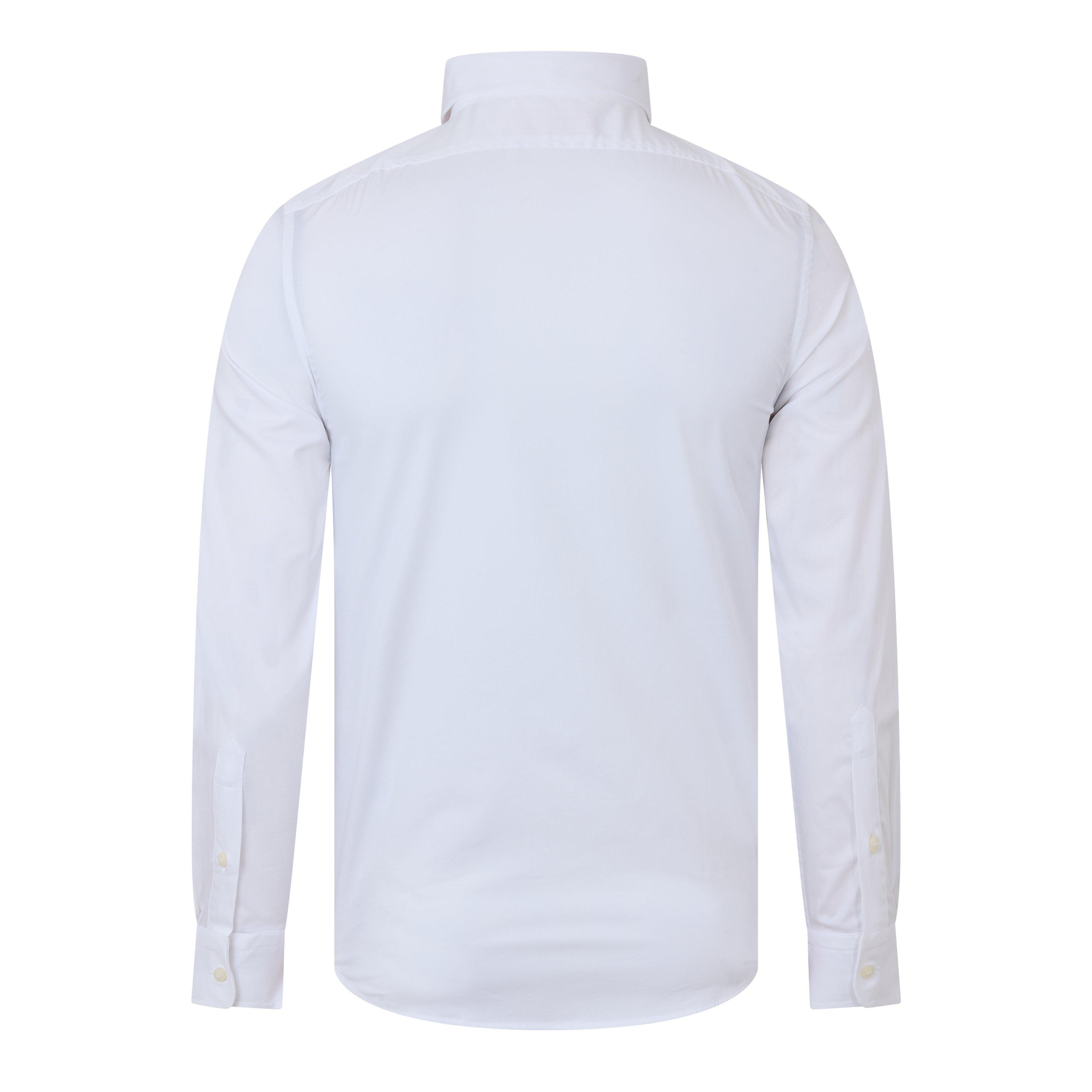 Bright White - Diesel - Men's S-Benny-Cl Long-Sleeve Plain Shirt - 2
