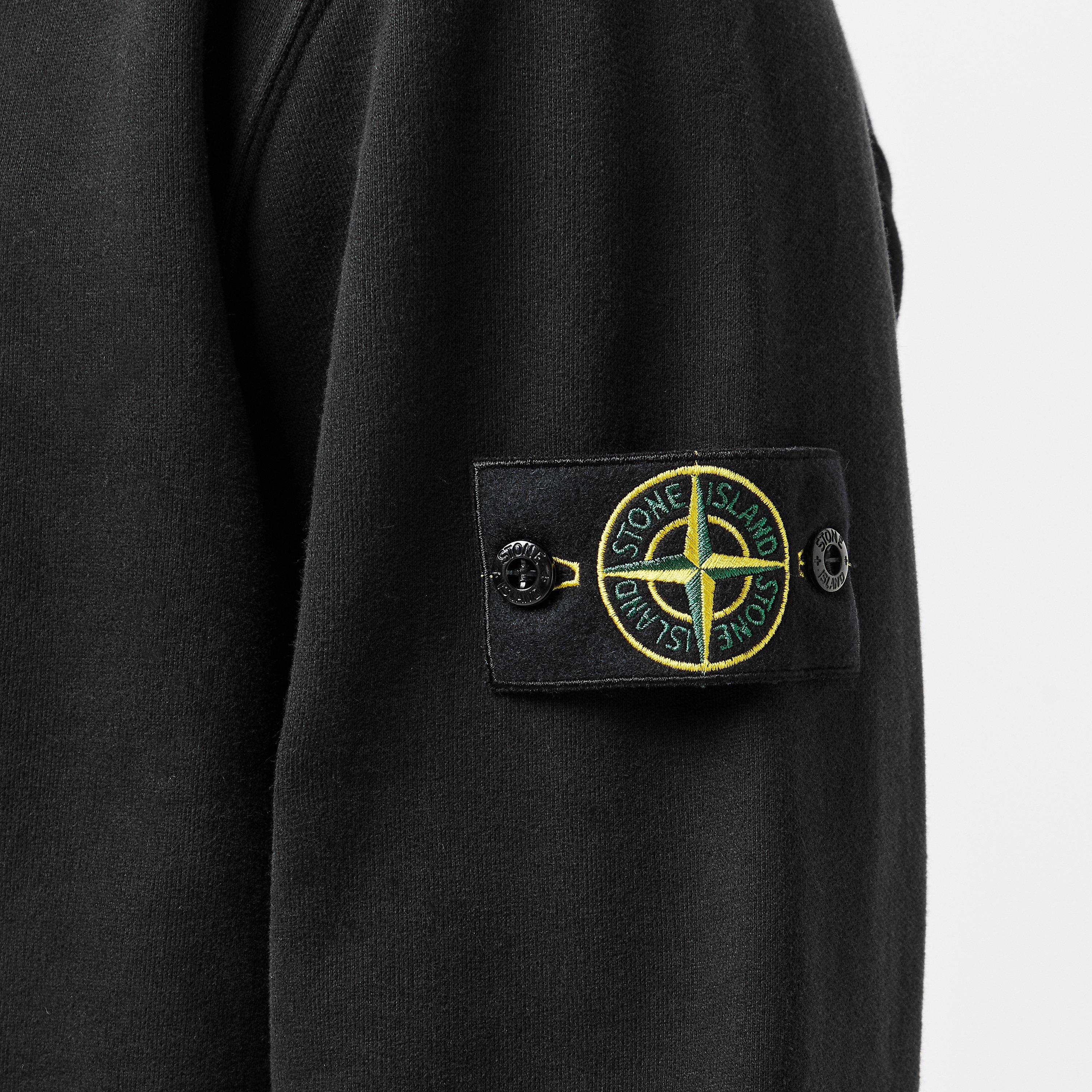 Nero V0029 - Stone Island - Quarter Zip Fleece - 5