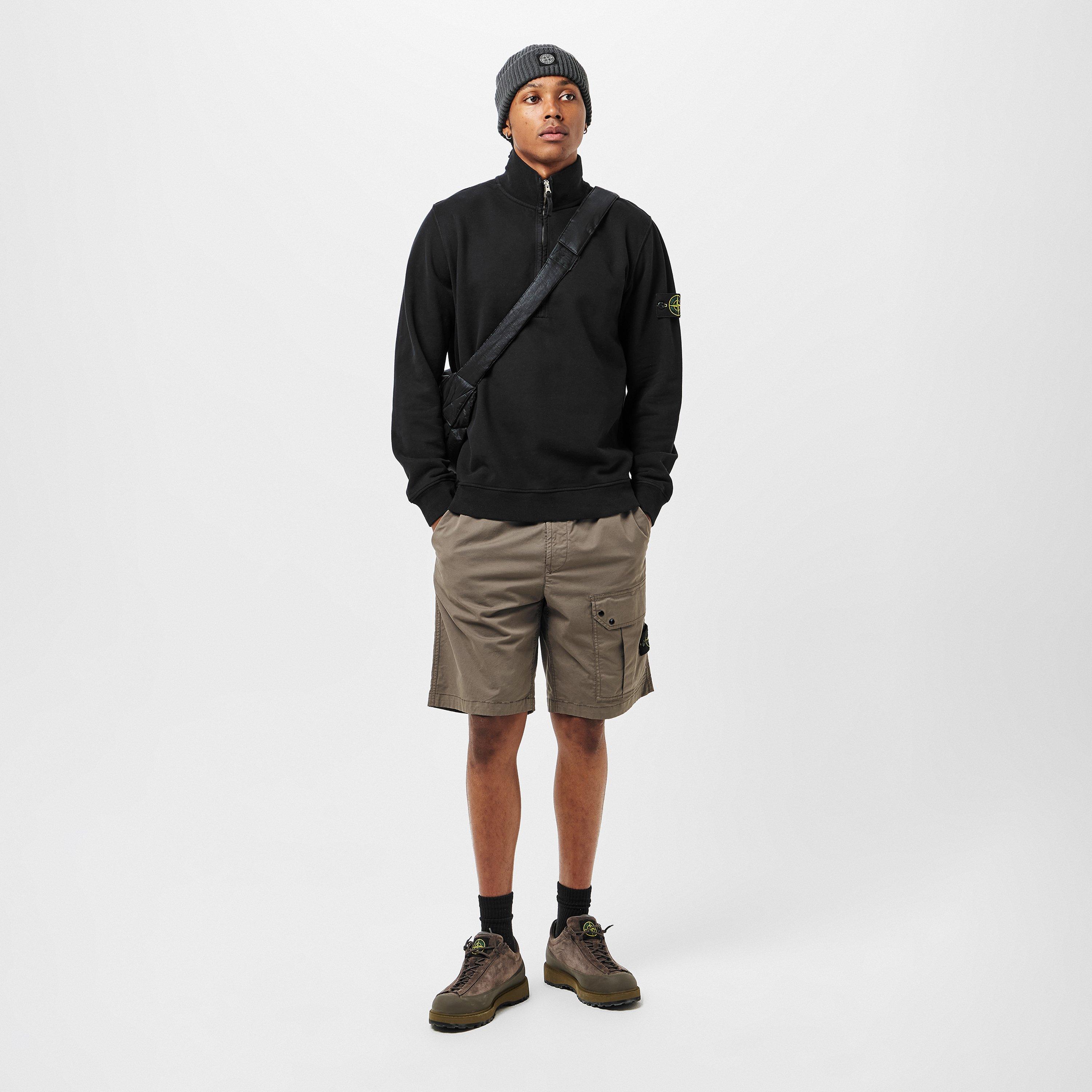 Nero V0029 - Stone Island - Quarter Zip Fleece - 6