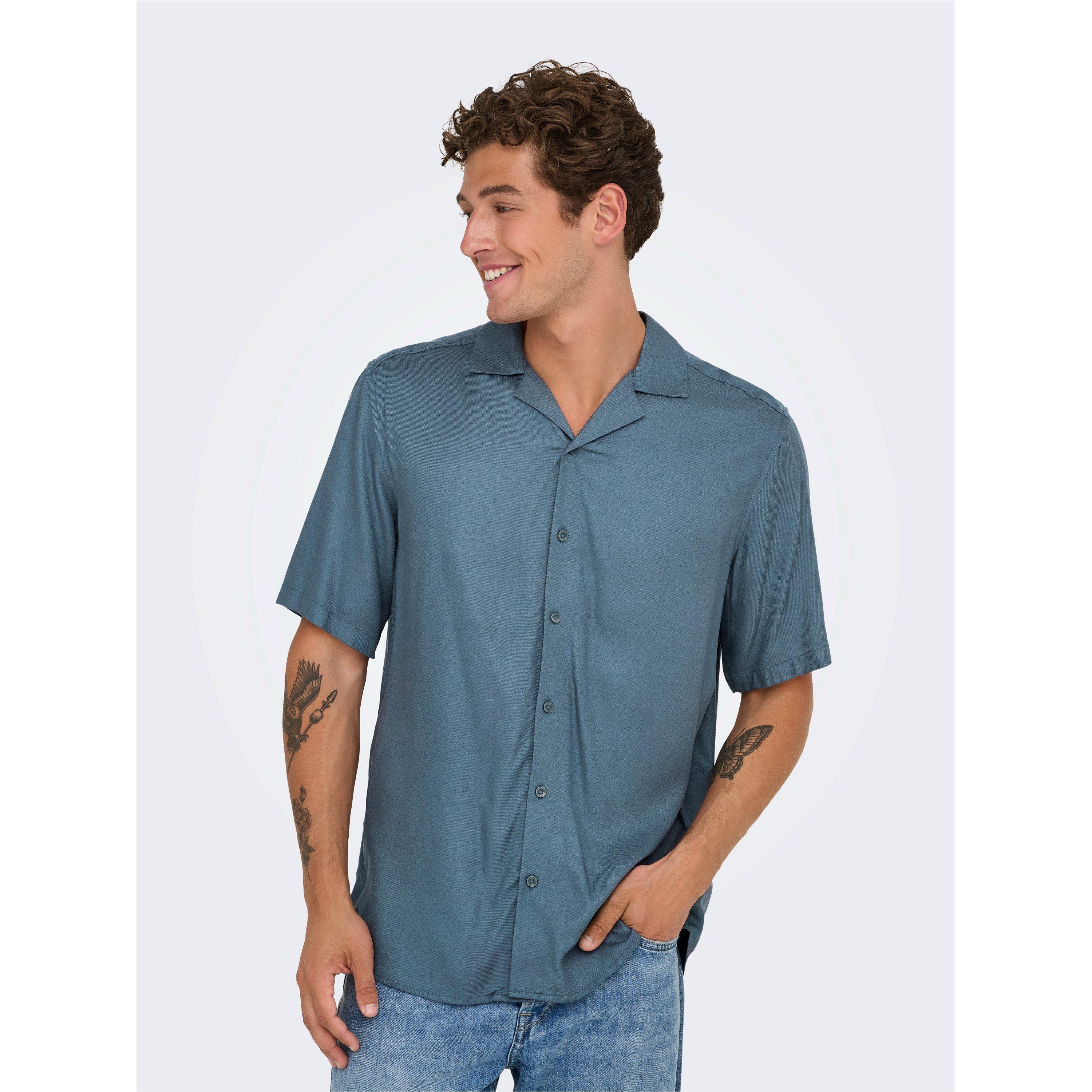 Stormy Weather - Only - Short-Sleeve Plain Shirt - 3