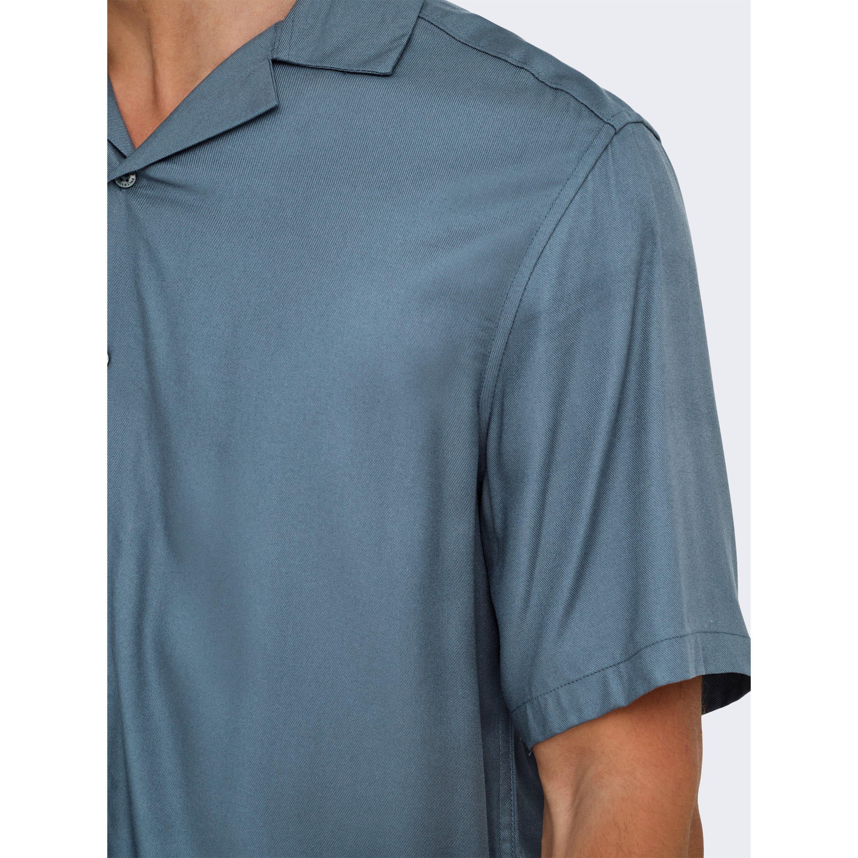 Stormy Weather - Only - Short-Sleeve Plain Shirt - 5