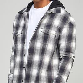 SikSilk Plaid Hoodie