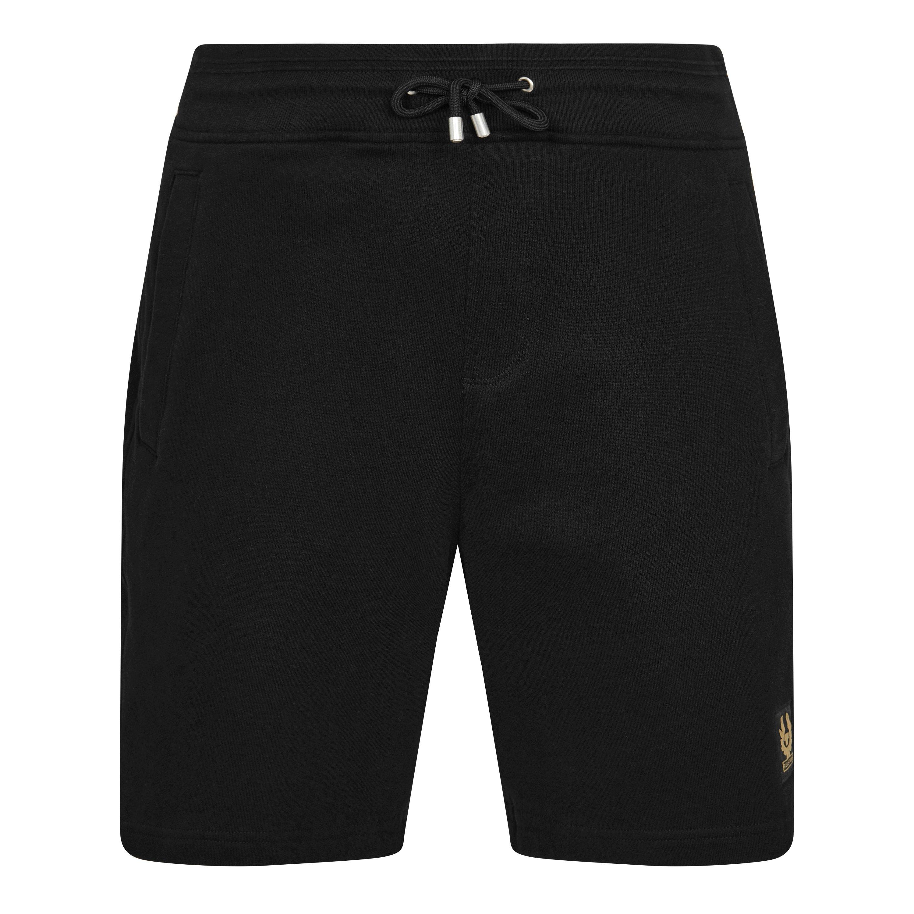 Belstaff Men's Patch Sweatshorts - Black - XS