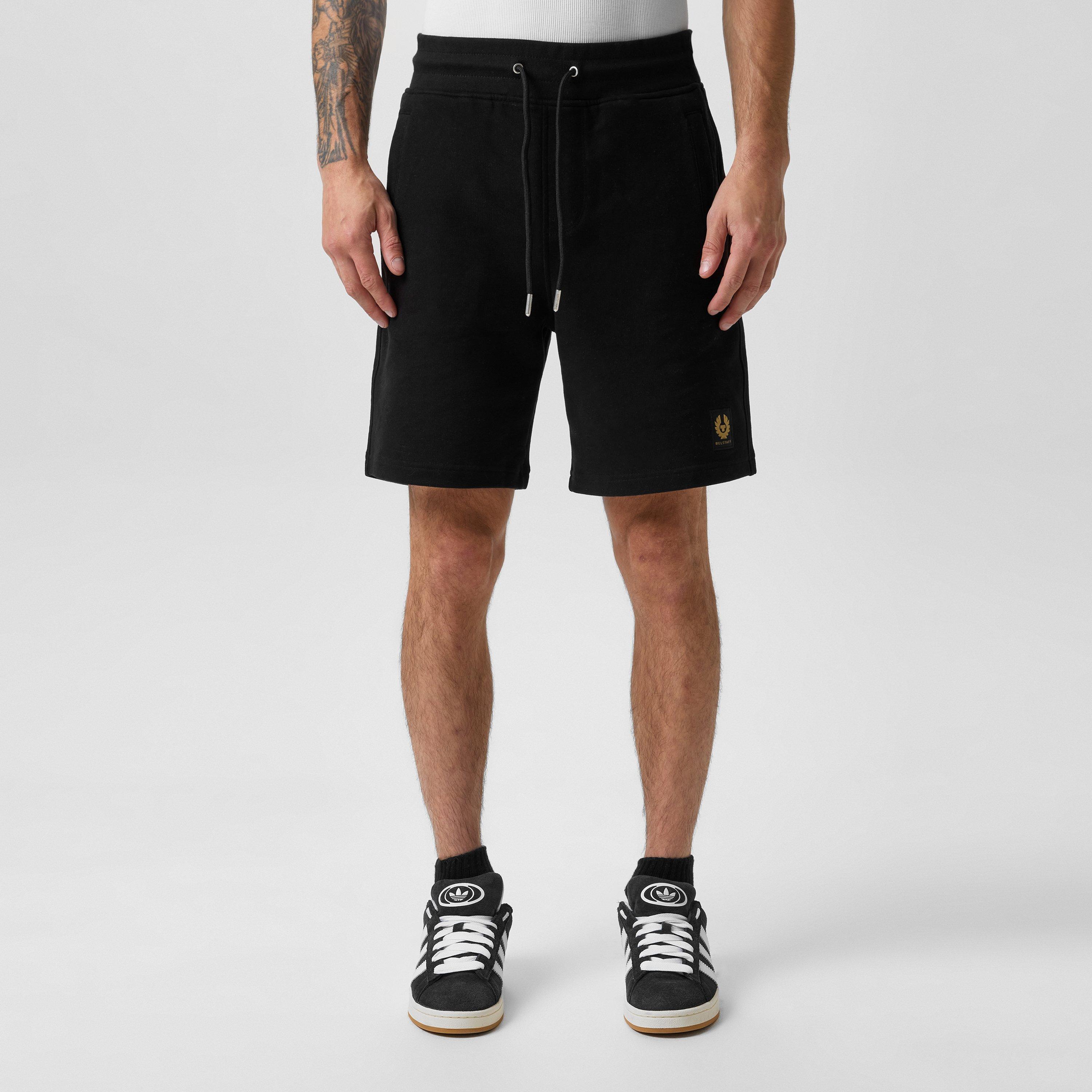 Black - Belstaff - Patch Sweatshorts - 3