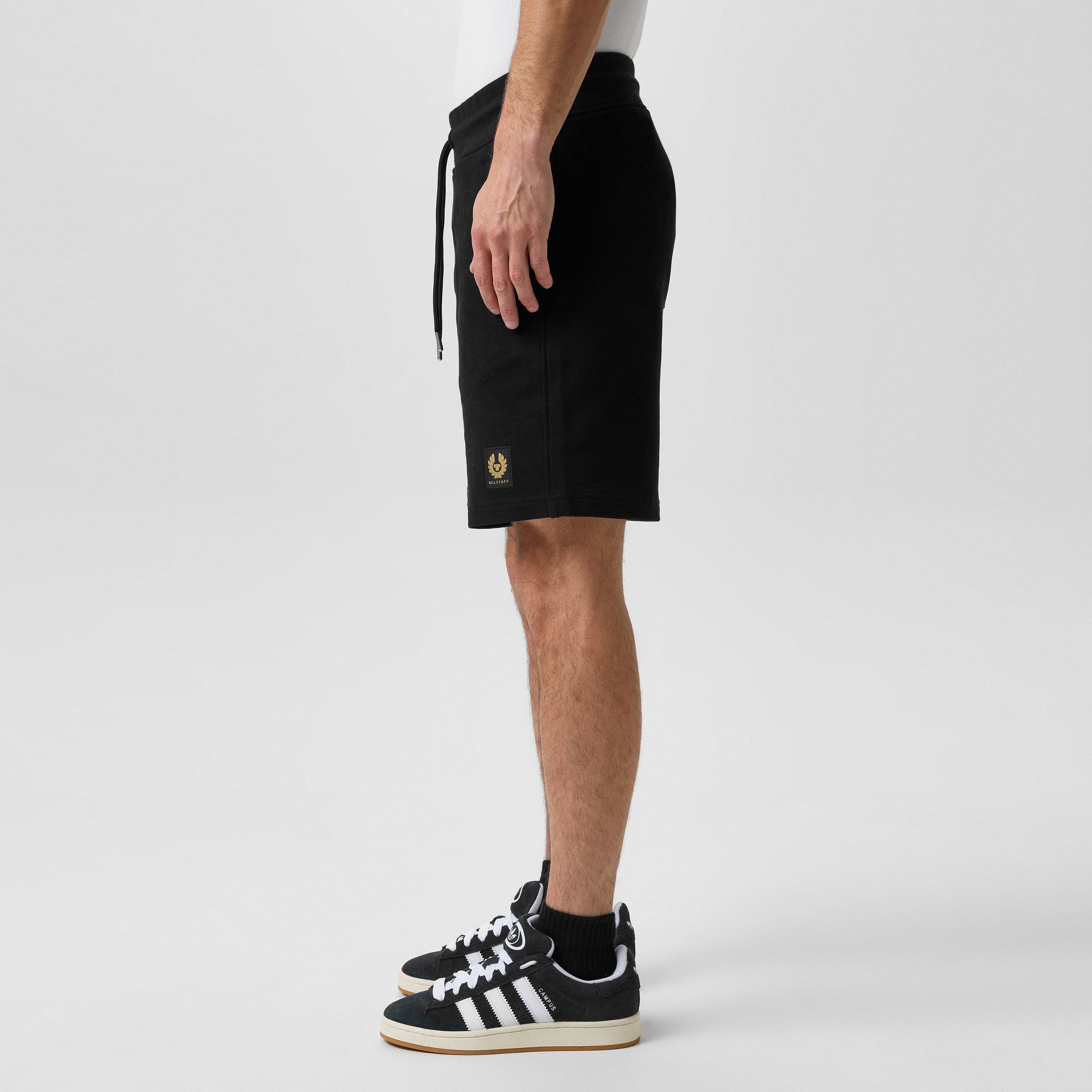 Black - Belstaff - Patch Sweatshorts - 5