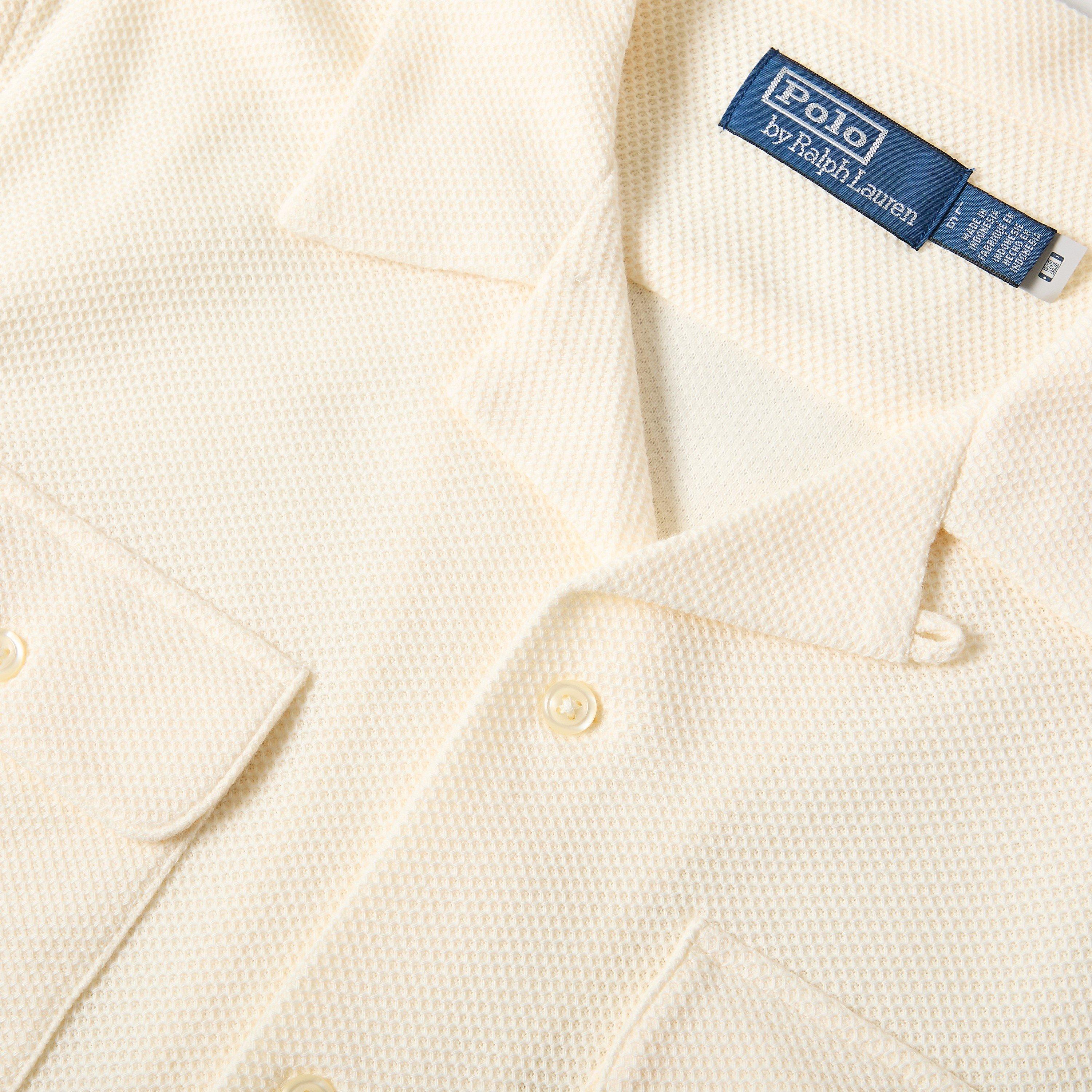 Pale Cream - Polo Ralph Lauren - Polo Hnycomb Shirt Sn62 - 5