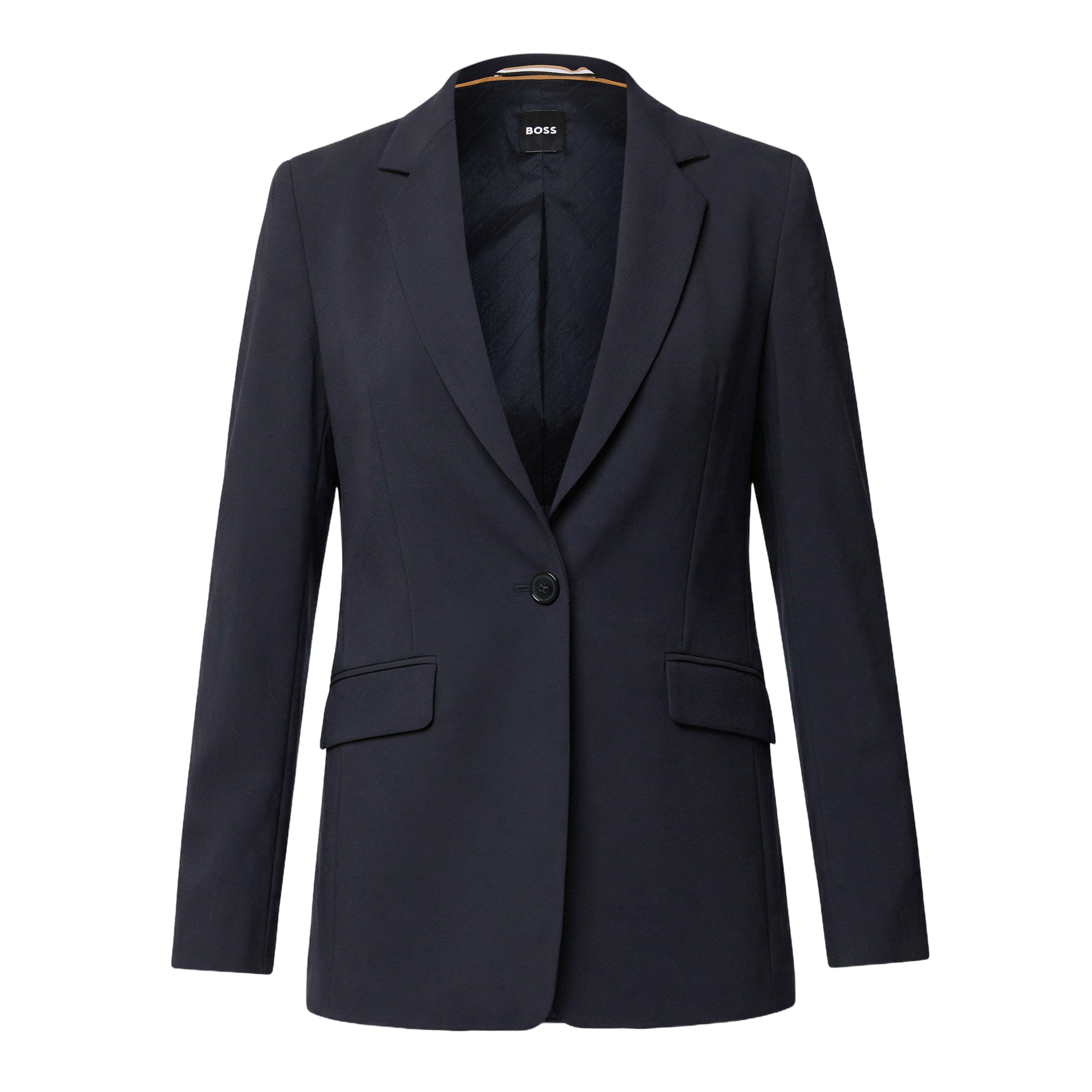 Boss Women's Jocaluah Suit Jacket - Dark Blue - 12 (L)