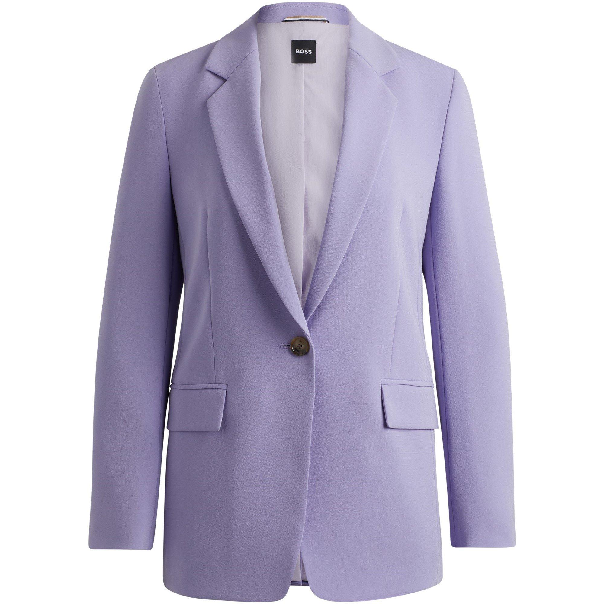 Boss Women's Jocaluah Suit Jacket - Medium Purple - 12 (L)