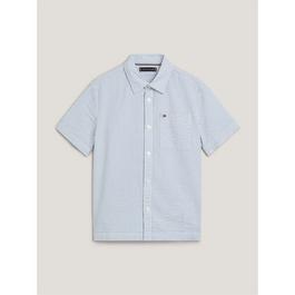 Tommy Hilfiger Short Sleeve Oxford Shirt Juniors