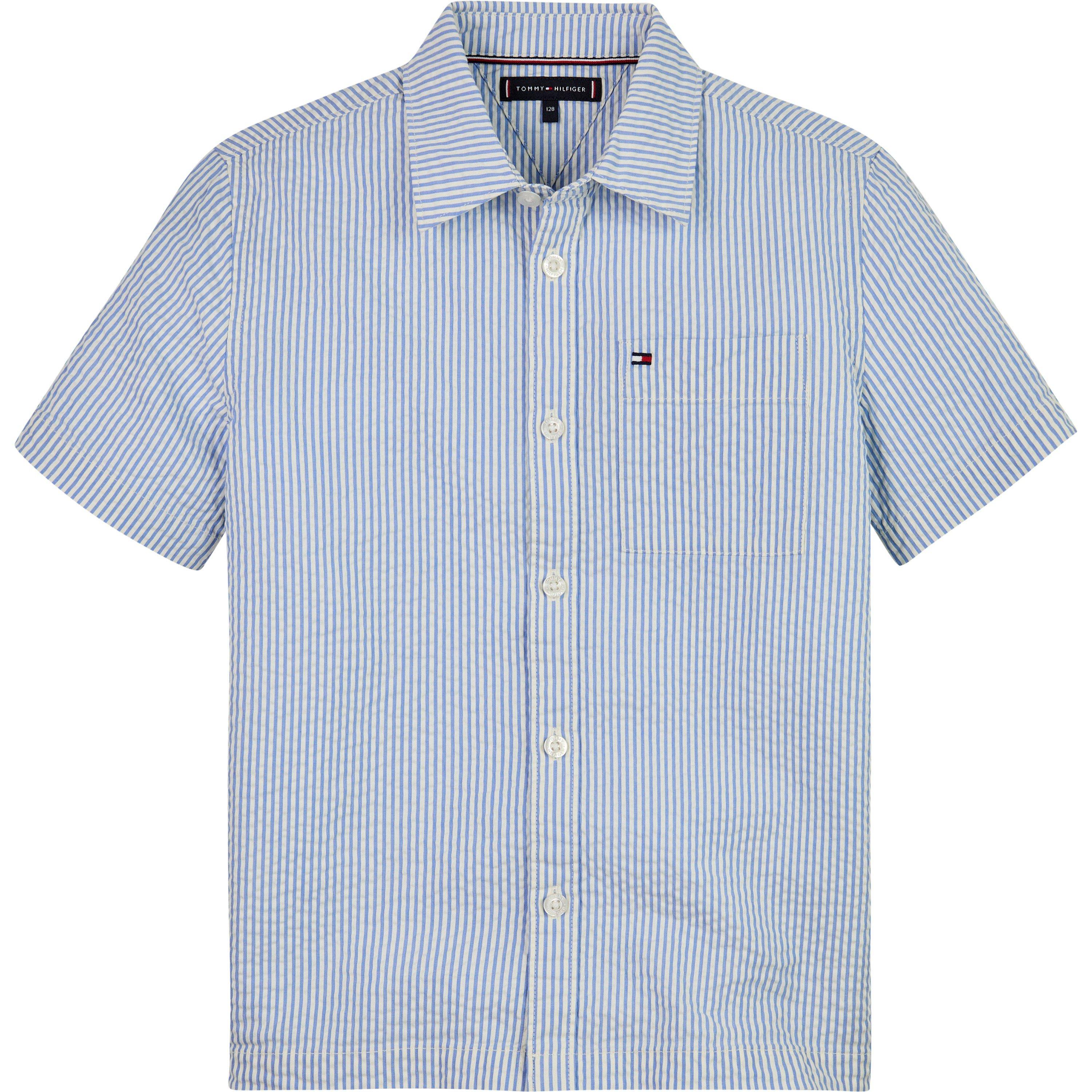 Blue Spell - Tommy Hilfiger - Kids' Short-Sleeve Oxford Shirt - 2