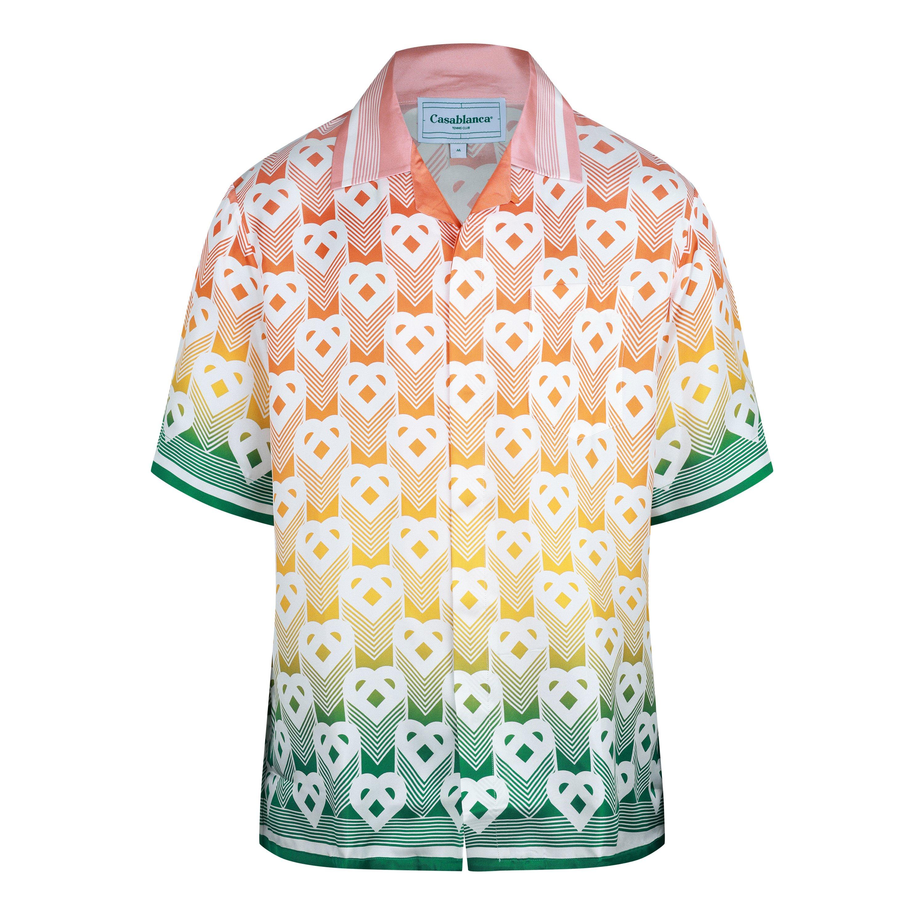 Heart Monogram - Casablanca - Casa Cuban Collr Sht Sn99 - 1