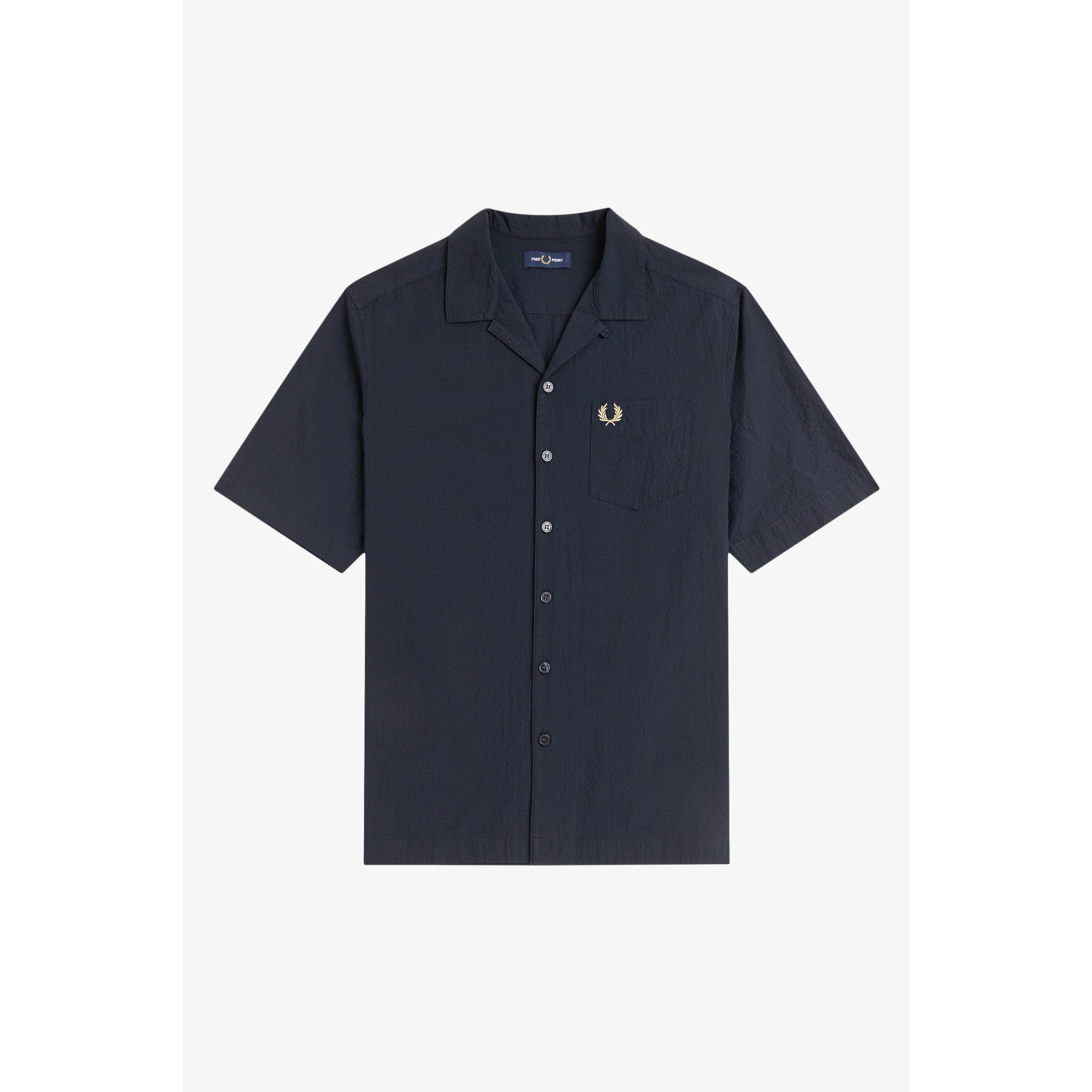 Men's Short Sleeve Plain Shirt