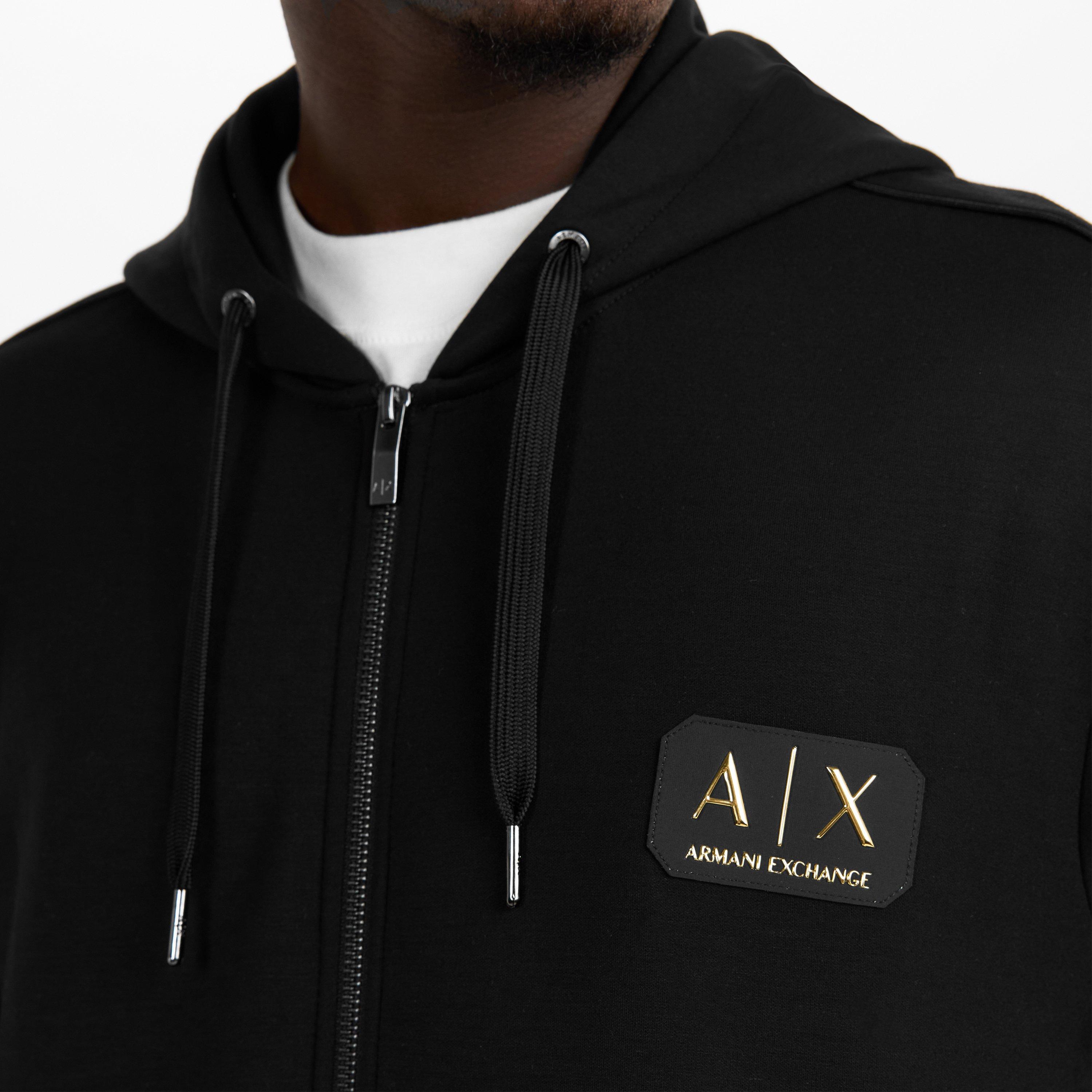 Black UC001 - Armani Exchange - AX Badge Lg FZ Sn61 - 5