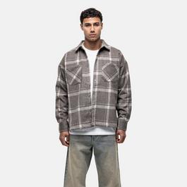 Good For Nothing Heavy Wool Check Overshirt