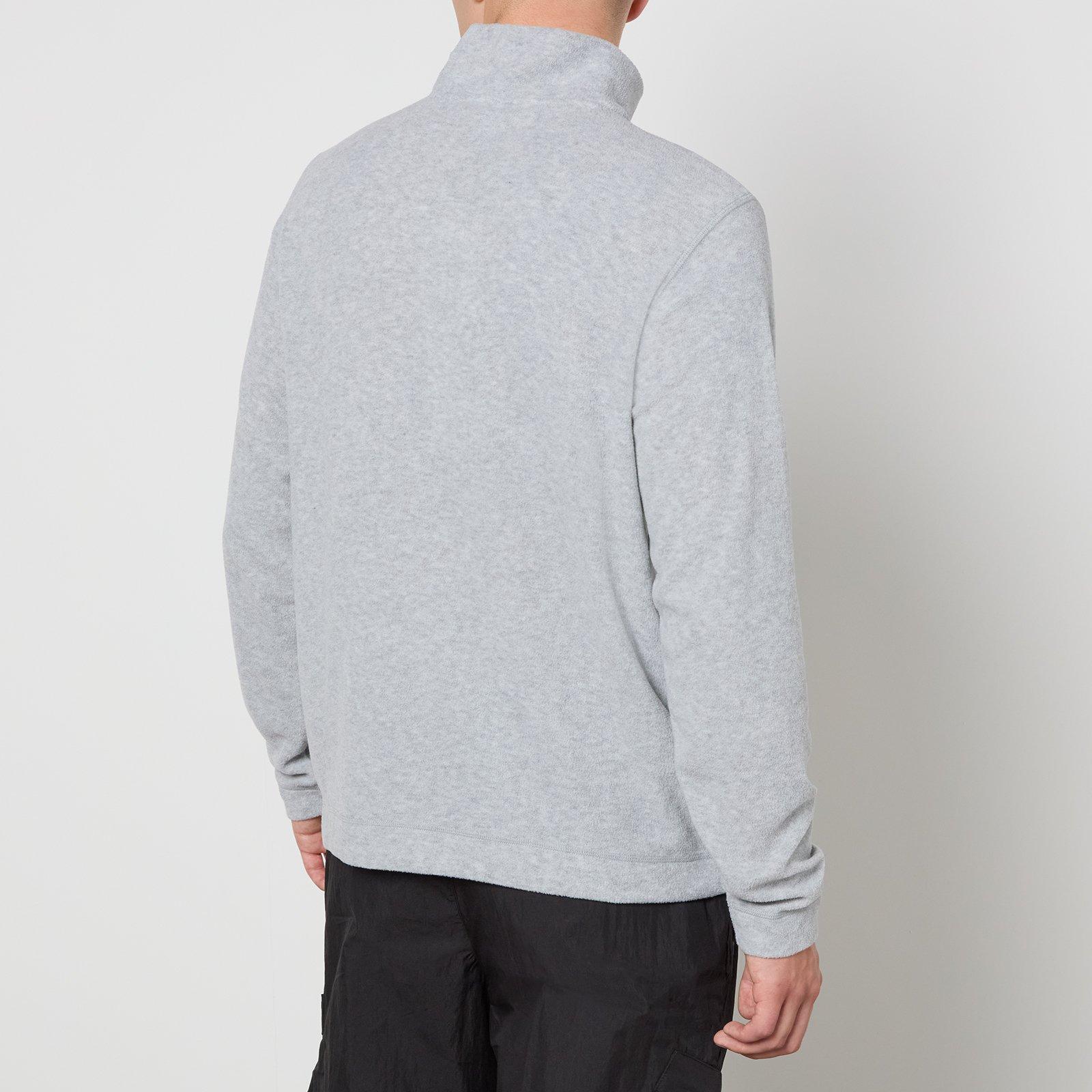 Grey Melange - Rains - Men's Quarter Zip Fleece - 2