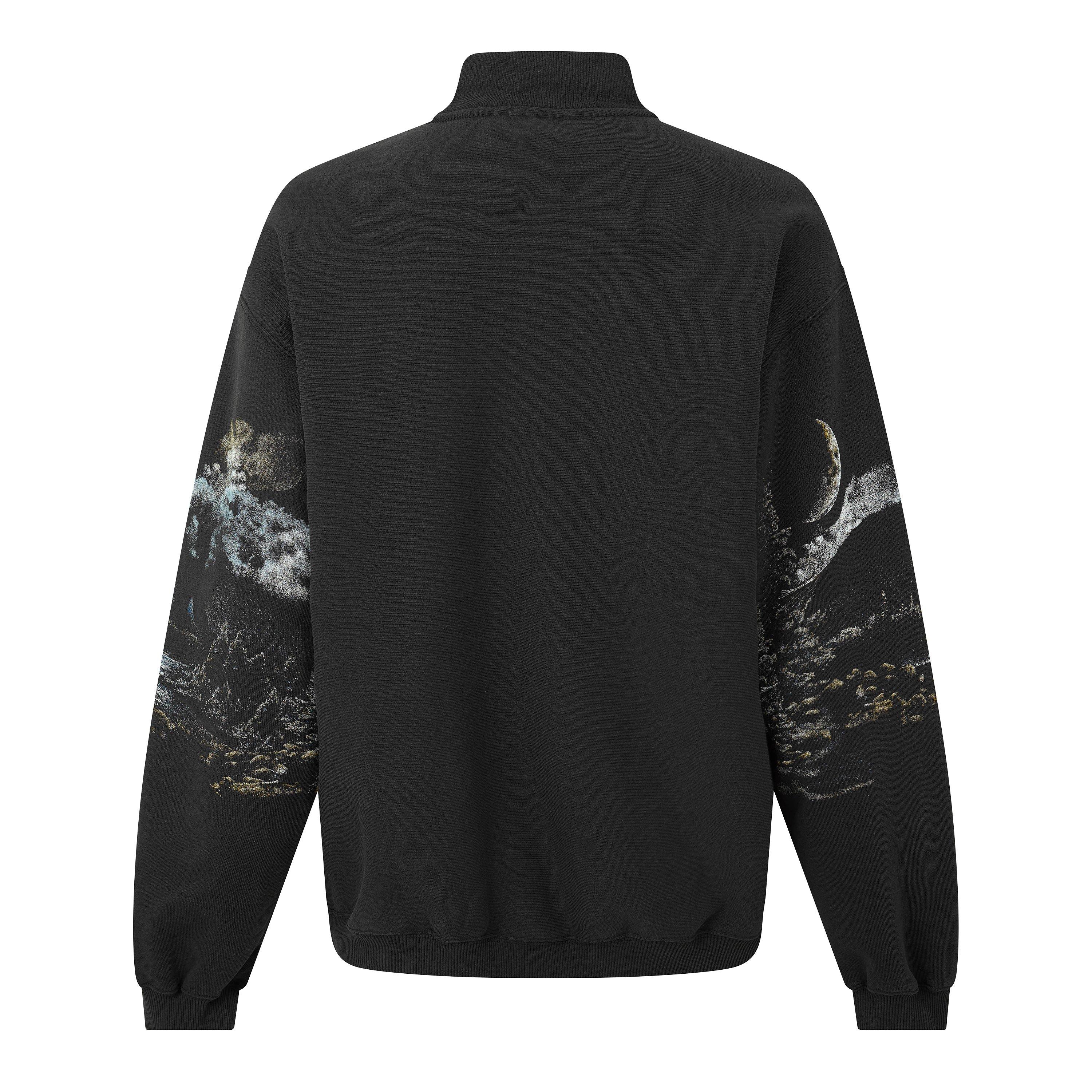 Washed Black - ROA - Men's Fai HZ 1/4 Zip Fleece - 2