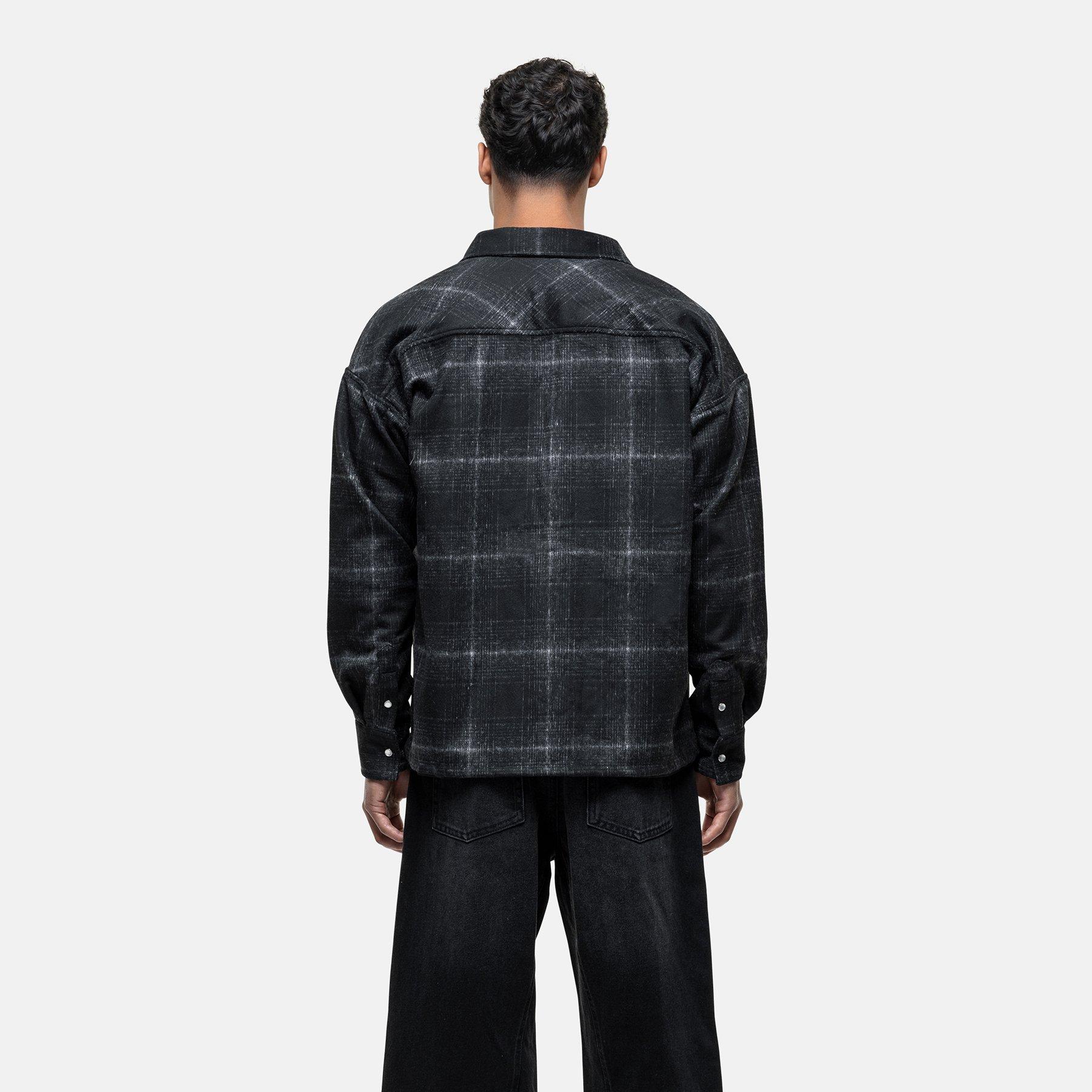 Nero - Good For Nothing - Blend Check Overshirt Black - 3