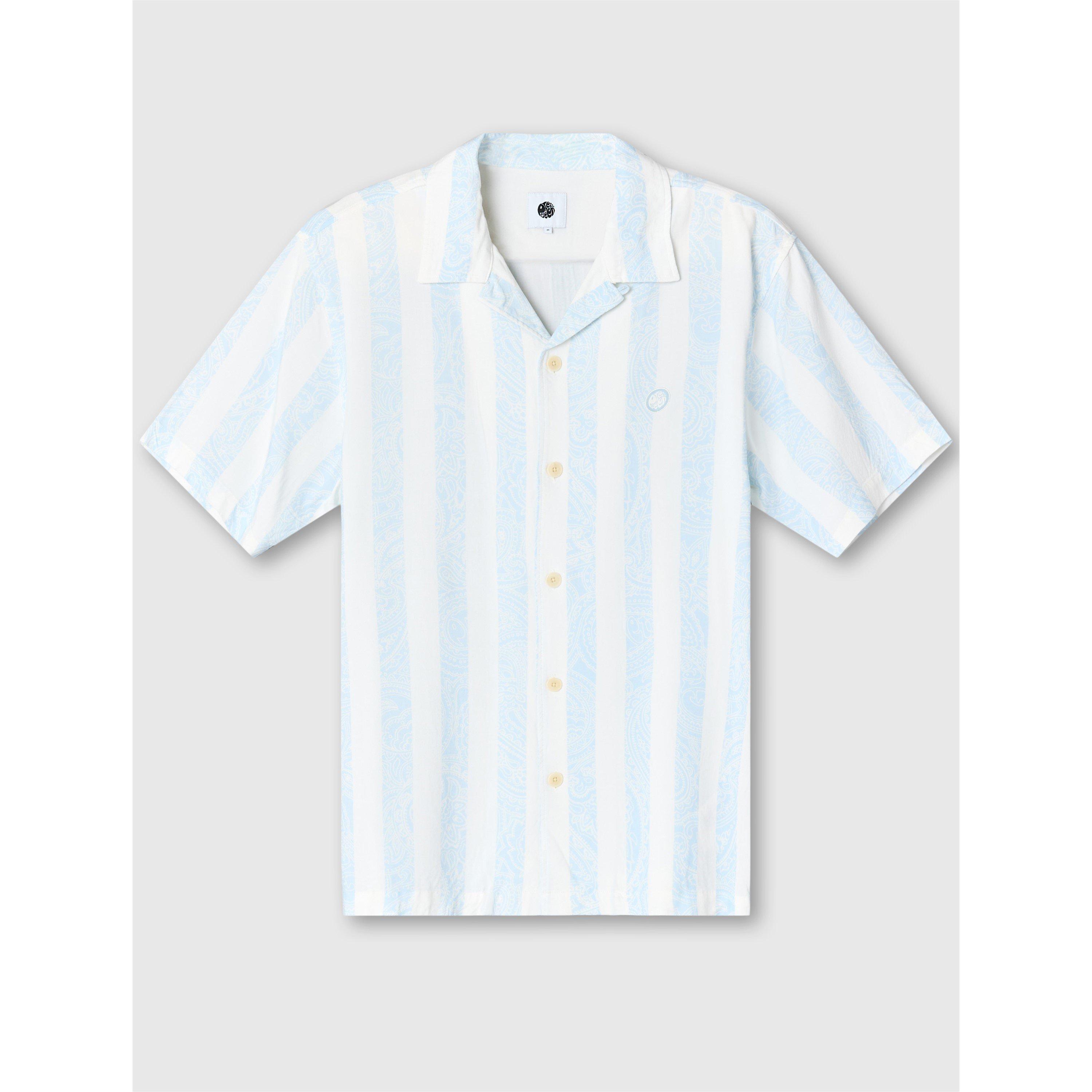 Azul - Pretty Green - Men's Marshall Short-Sleeve Patterned Shirt - 1