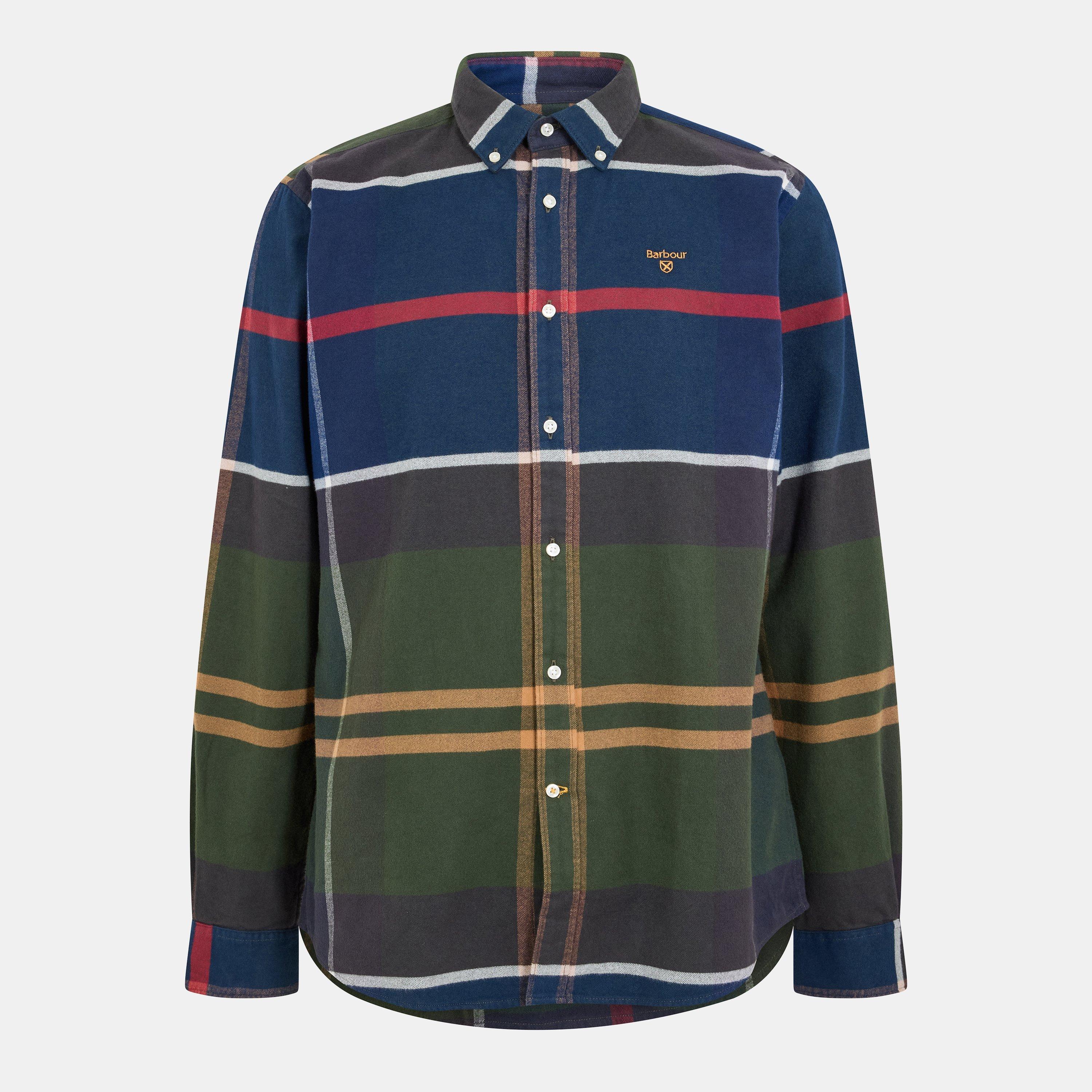 Barbour Men's Iceloch Long Sleeve Patterned Shirt - Classic Tartan - L