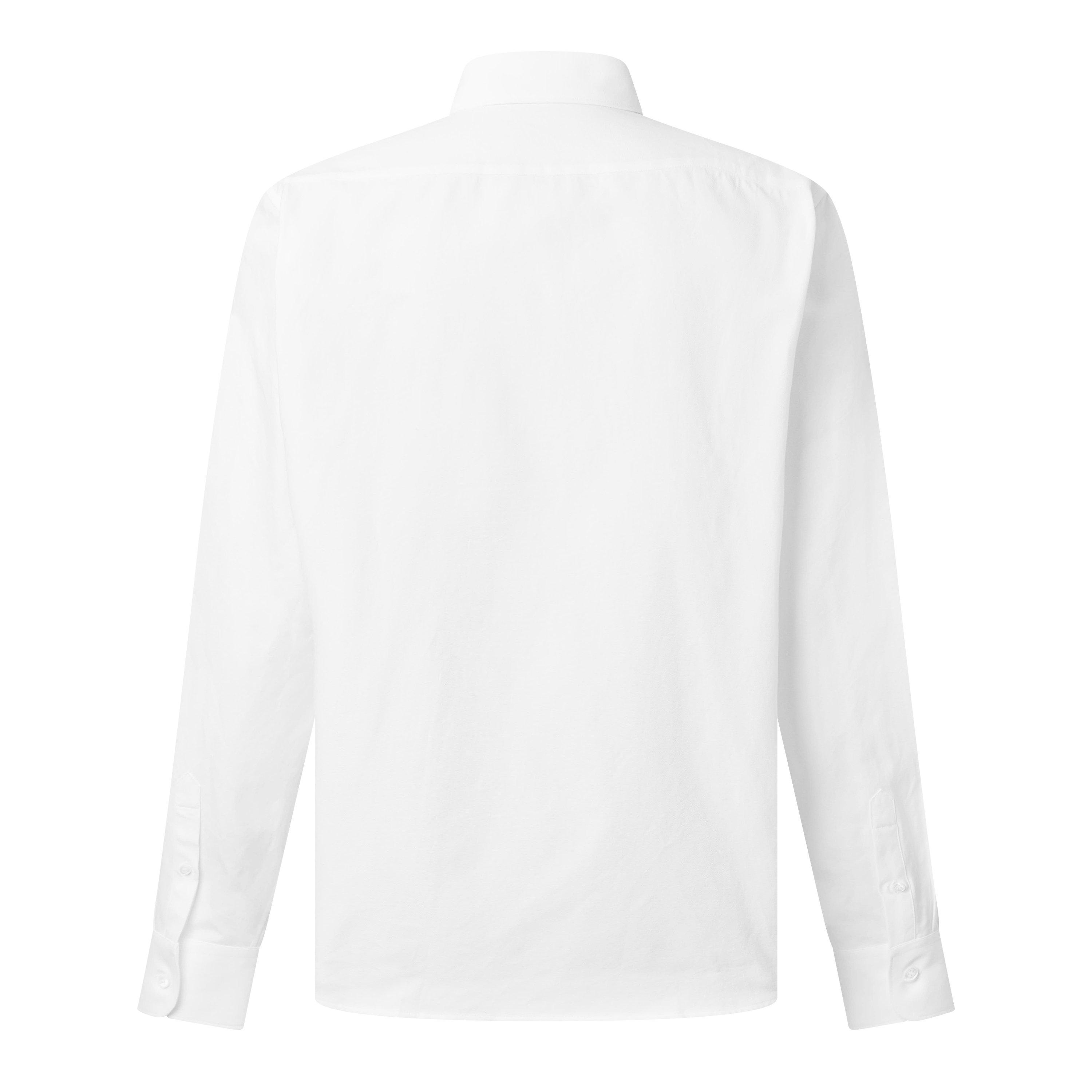 White - Prada - Prada Crest Shirt Sn63 - 2