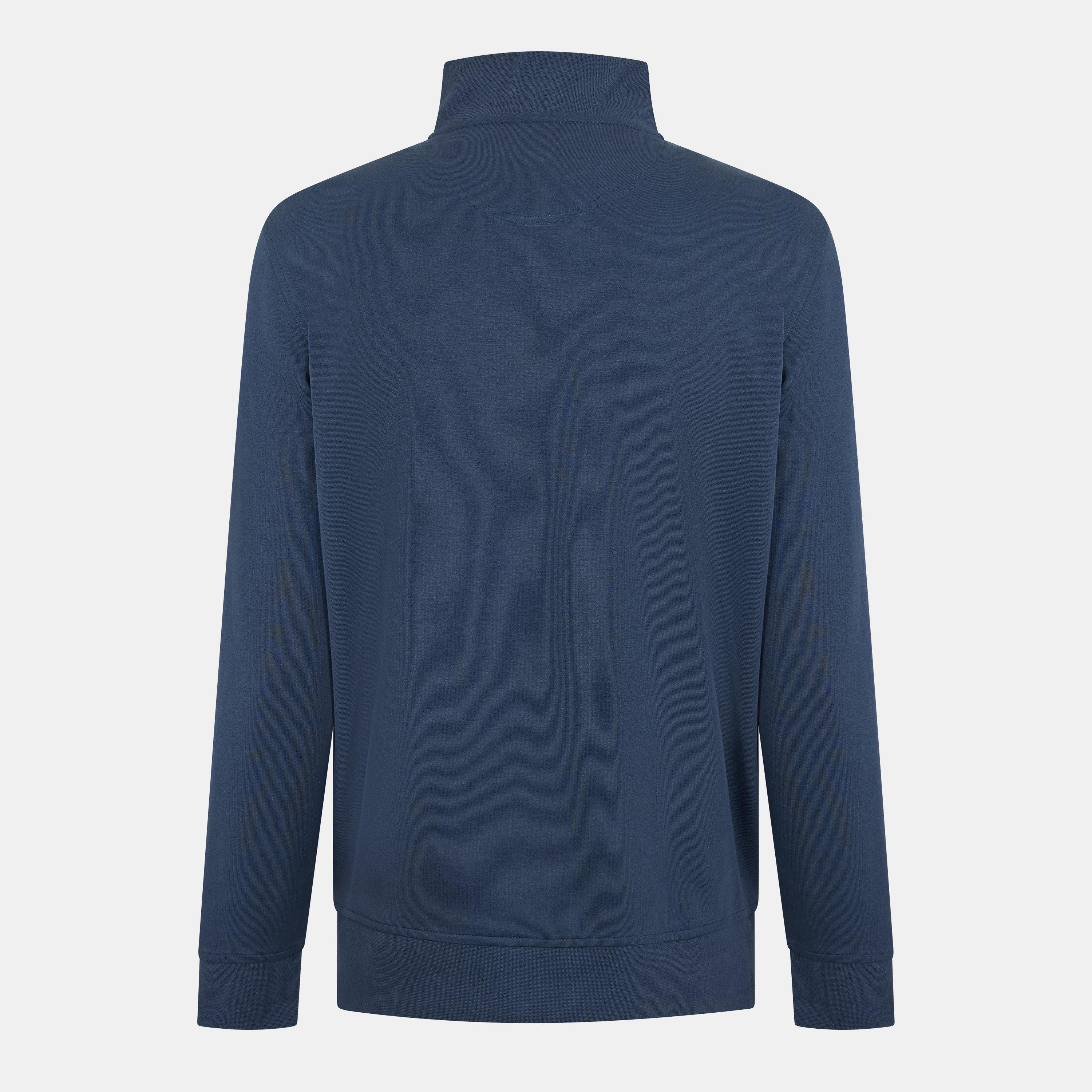 Navy - Barbour - B.Li Lambeth Half Sn62 - 2